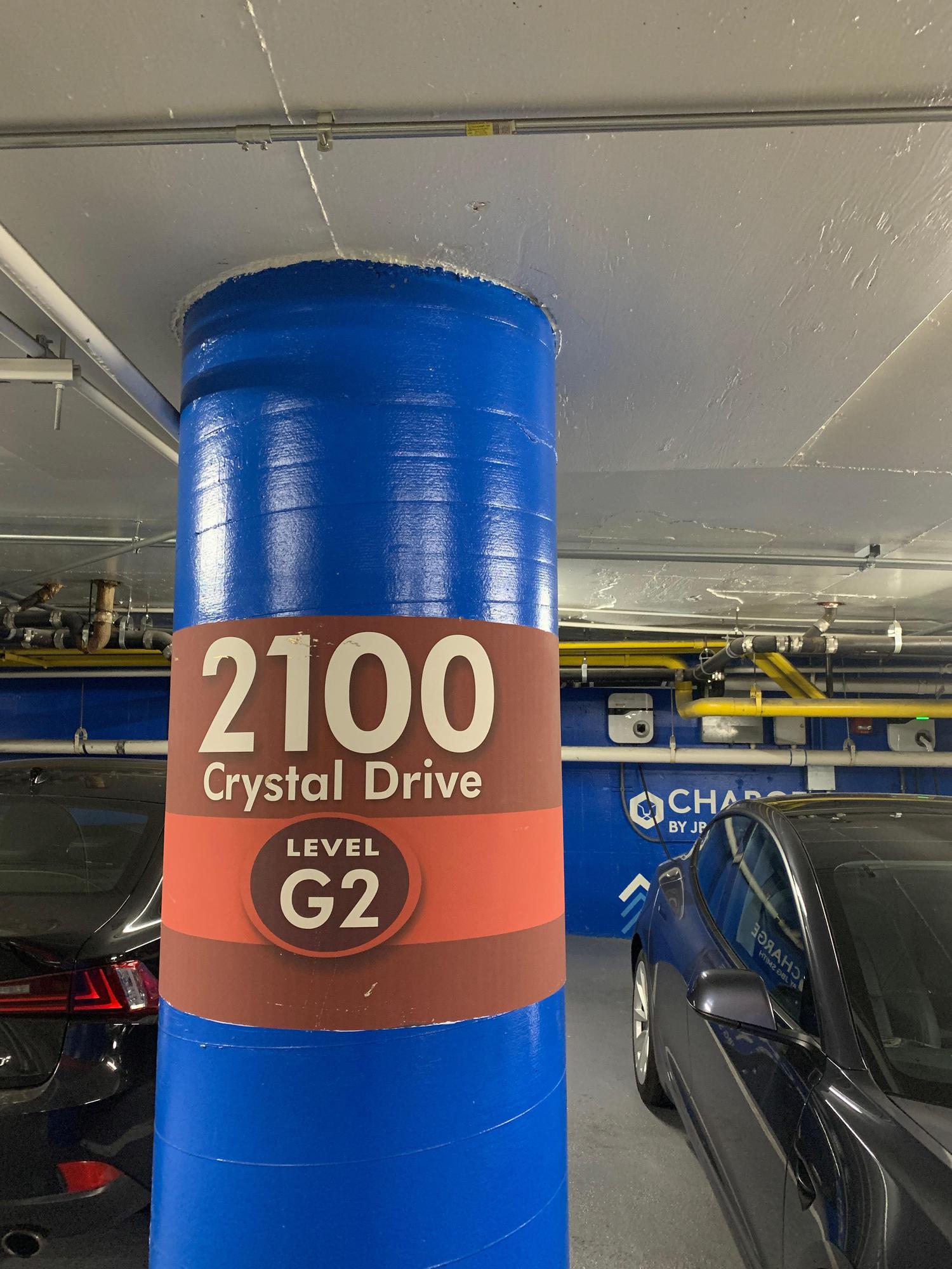 Crystal City Shops at 2100 Arlington, VA EV Station