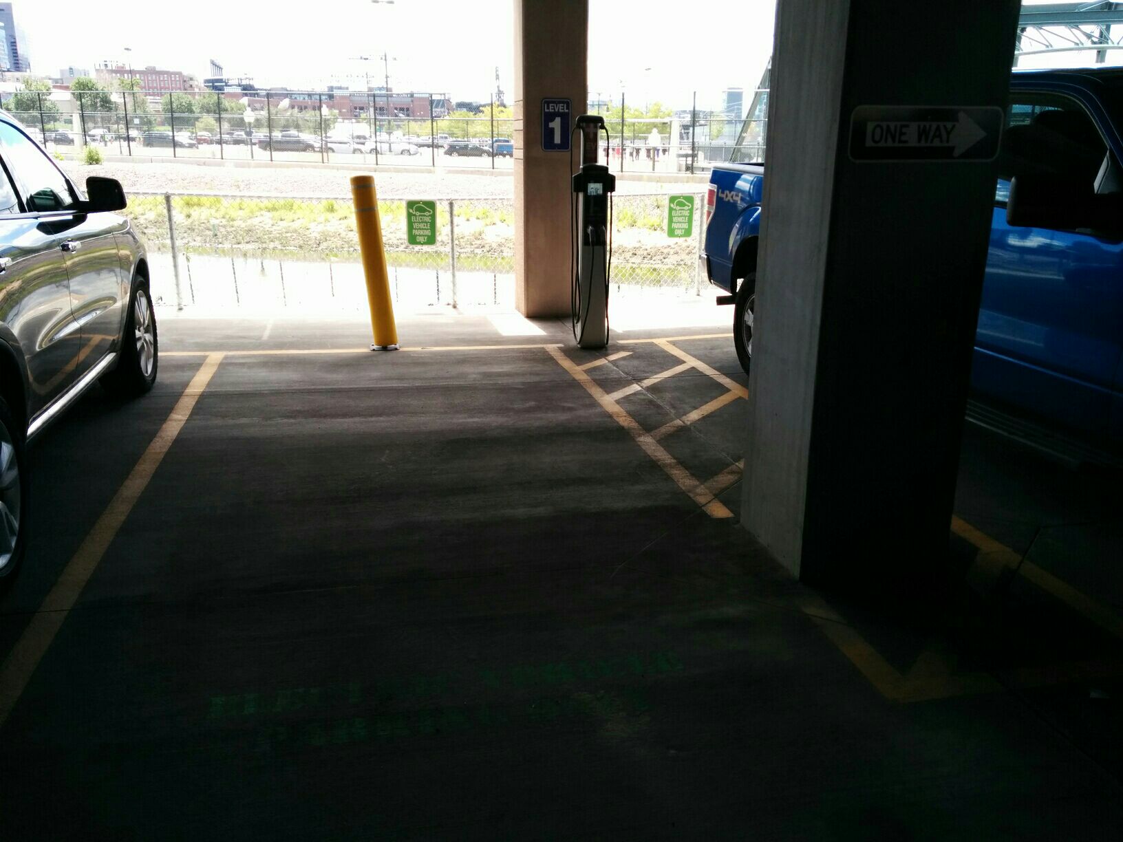 Coors Field Parking Garage Denver, CO EV Station