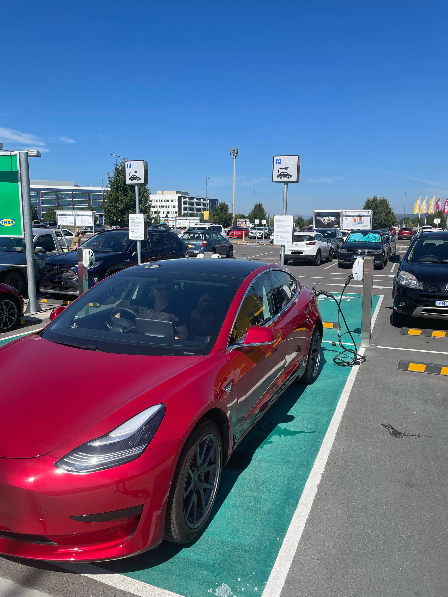 IKEA Canberra Pialligo, ACT EV Station