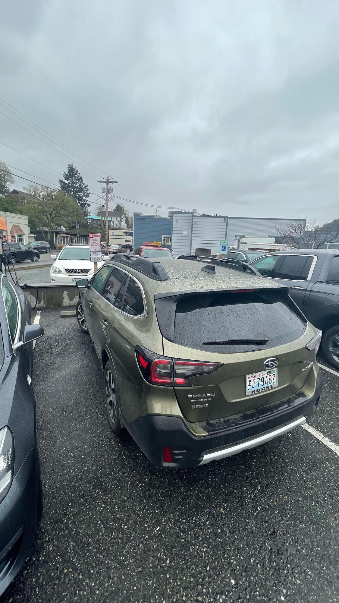 Public Parking La Conner, WA EV Station