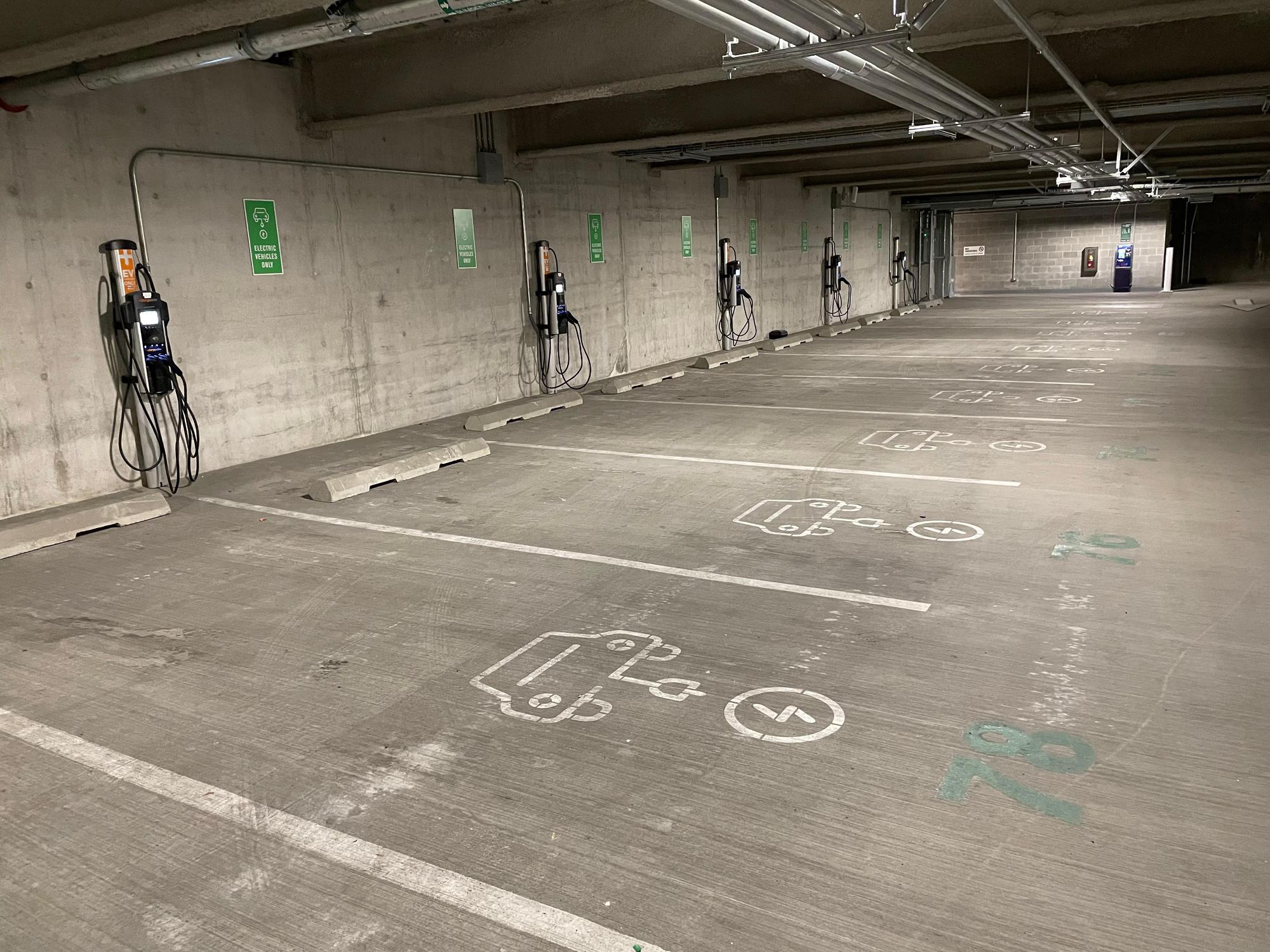 Climate Pledge Arena Seattle, WA EV Station