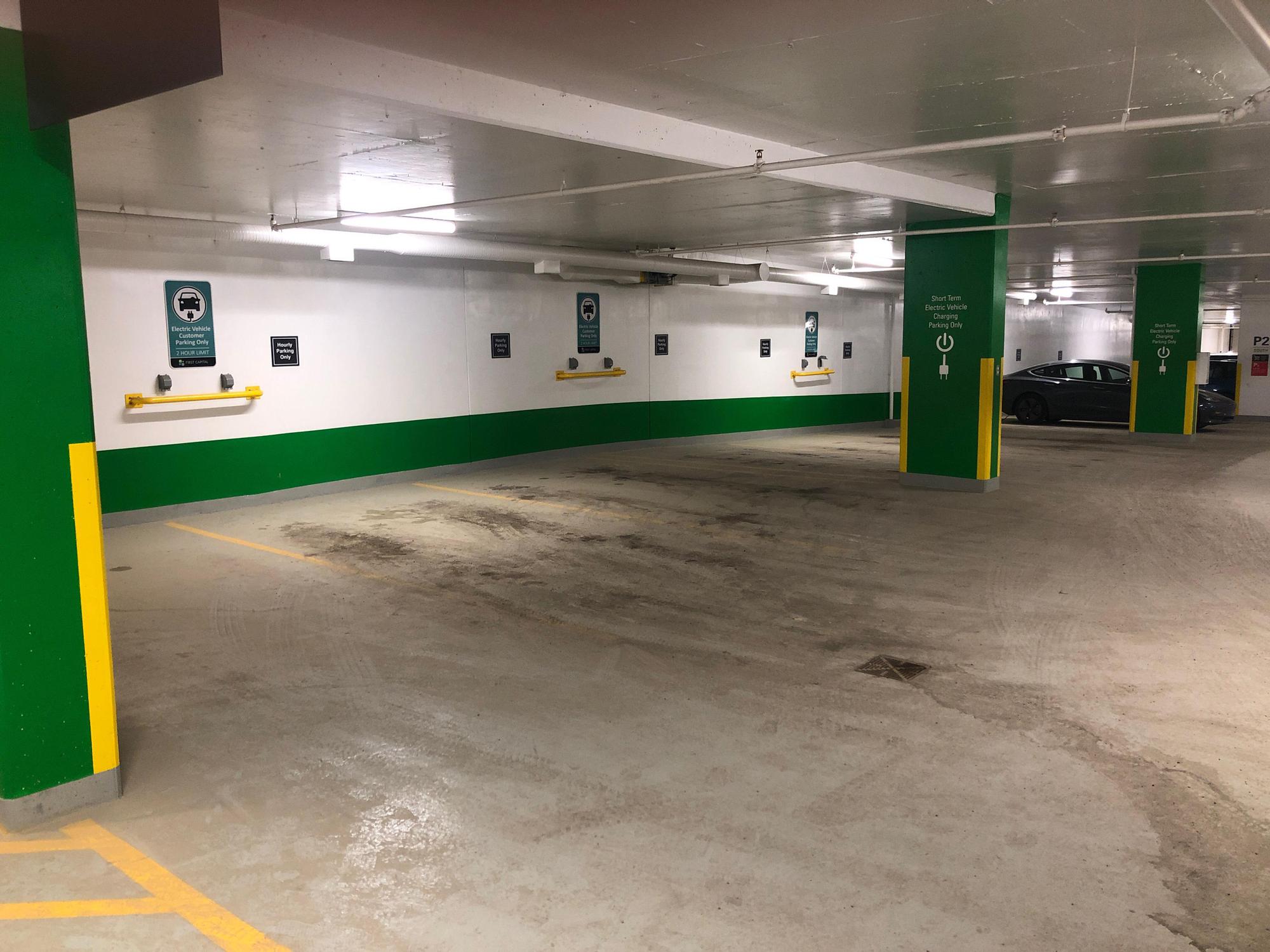 West Mount Royal Parkade Calgary, AB EV Station