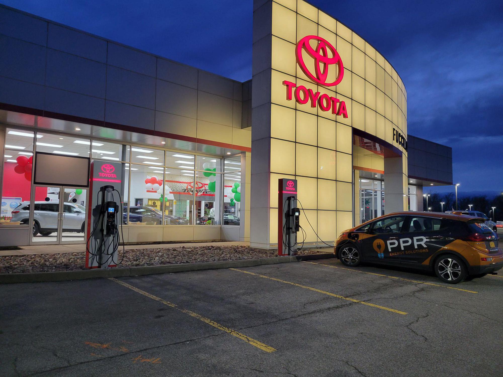 Fuccillo Toyota of Grand Island Grand Island, NY EV Station