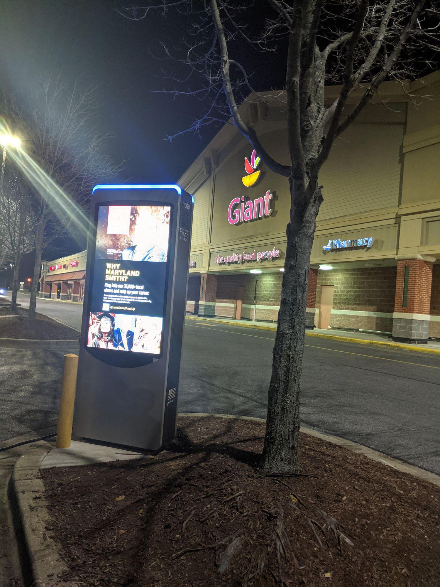 Manokeek Village Center Giant Food Accokeek, MD EV Station