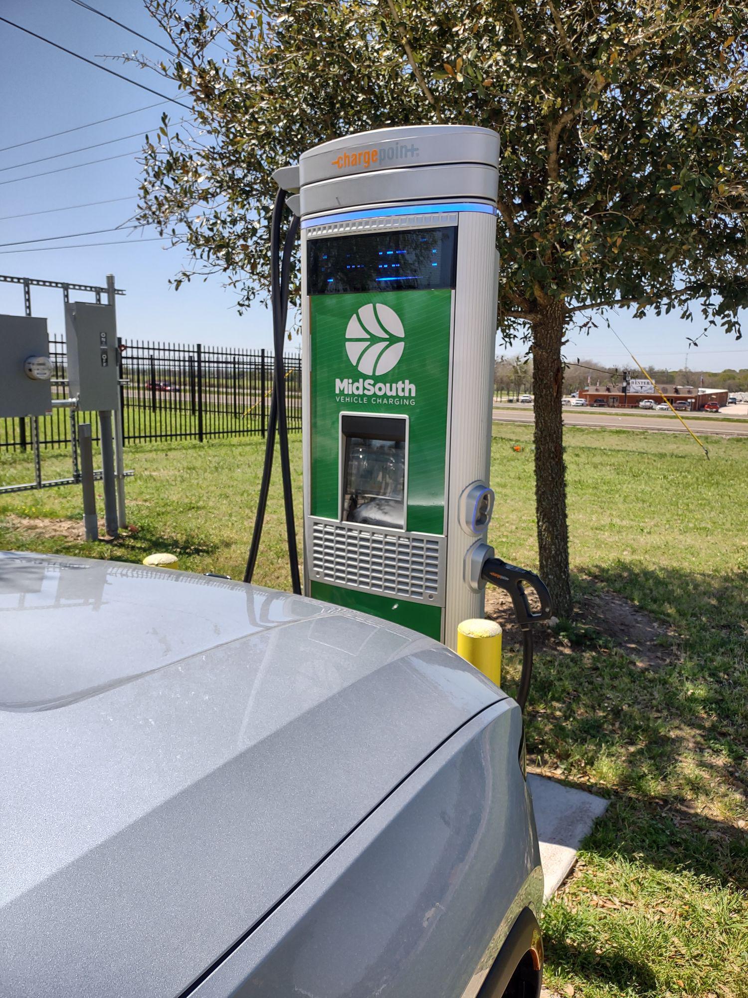 FREE MidSouth Electric Coop Navasota, TX EV Station