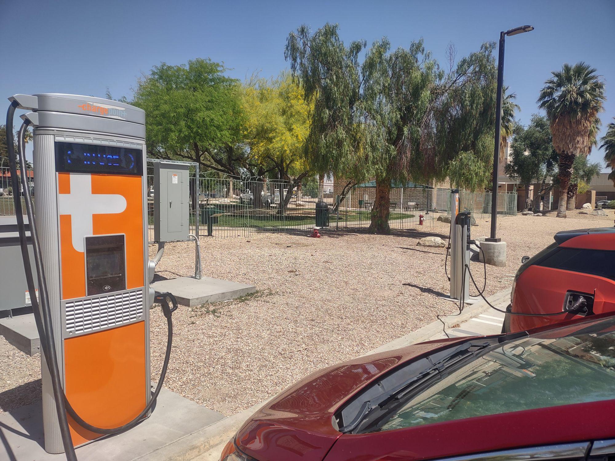 Palm Springs City Hall / Dog Park Palm Springs, CA EV Station