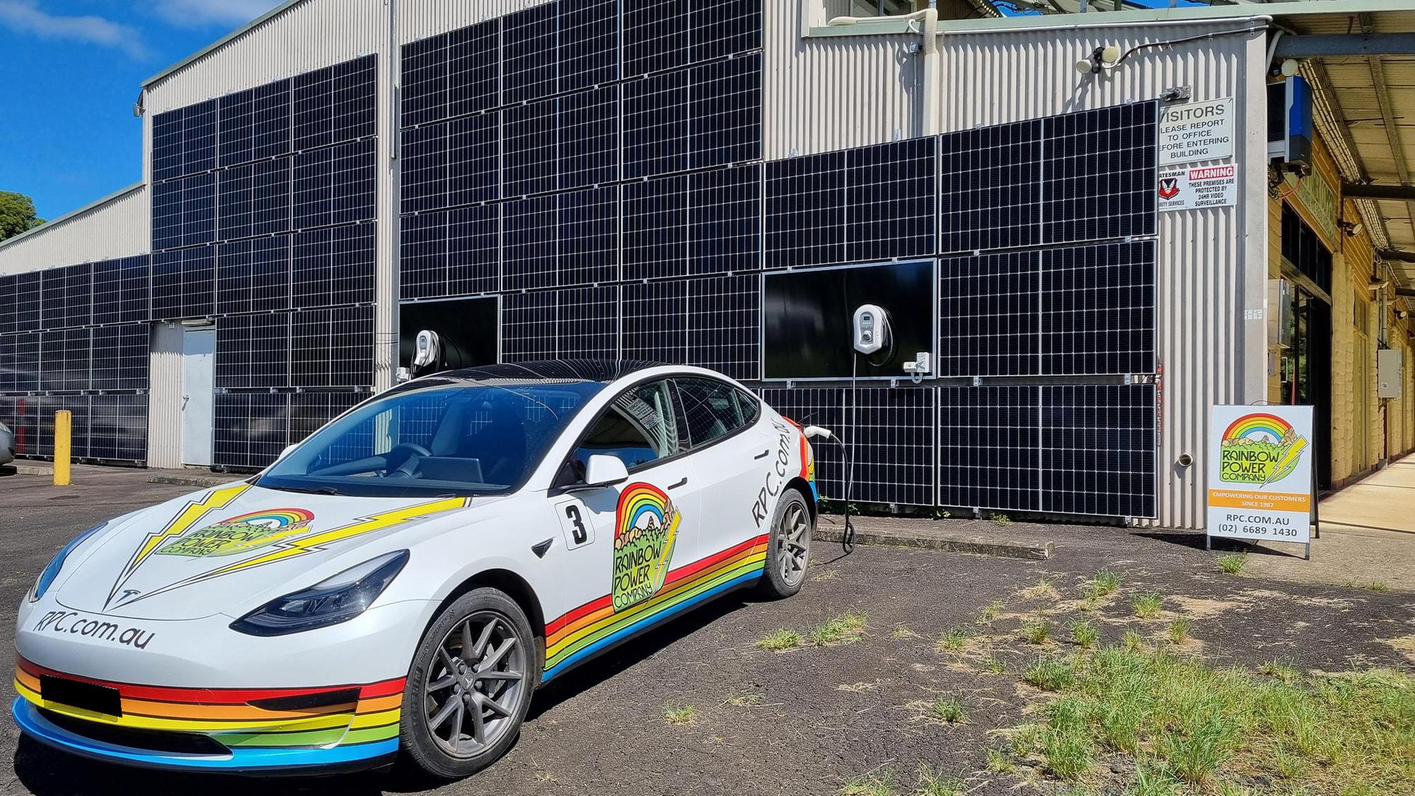 Rainbow Power Company Nimbin, NSW EV Station