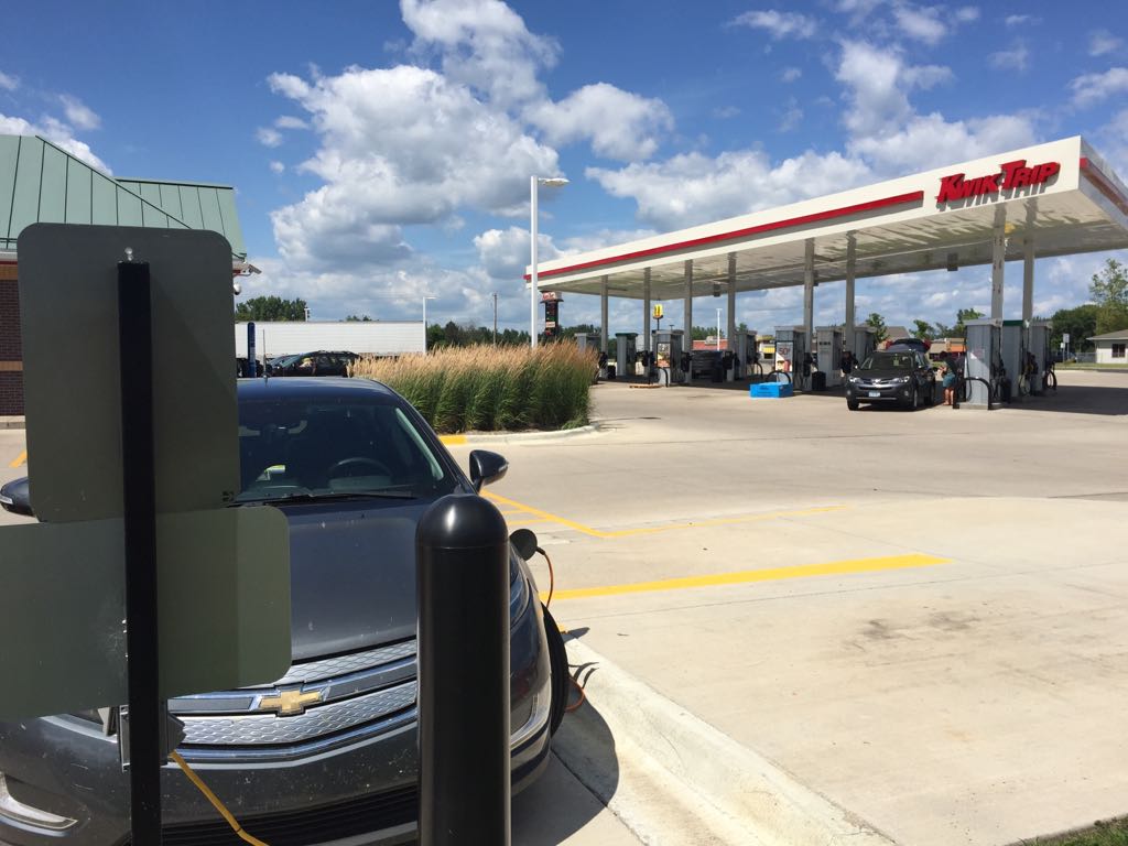 Kwik Trip Chisago City, MN EV Station