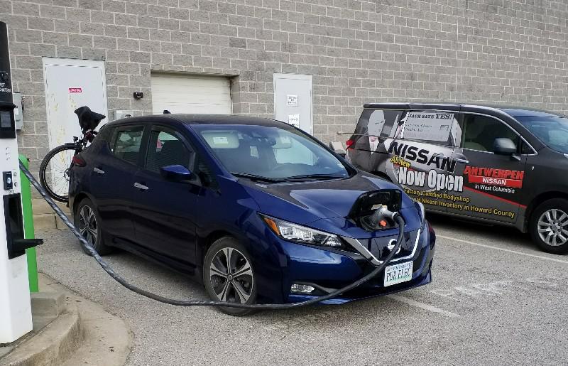 Antwerpen Nissan Clarksville, MD EV Station