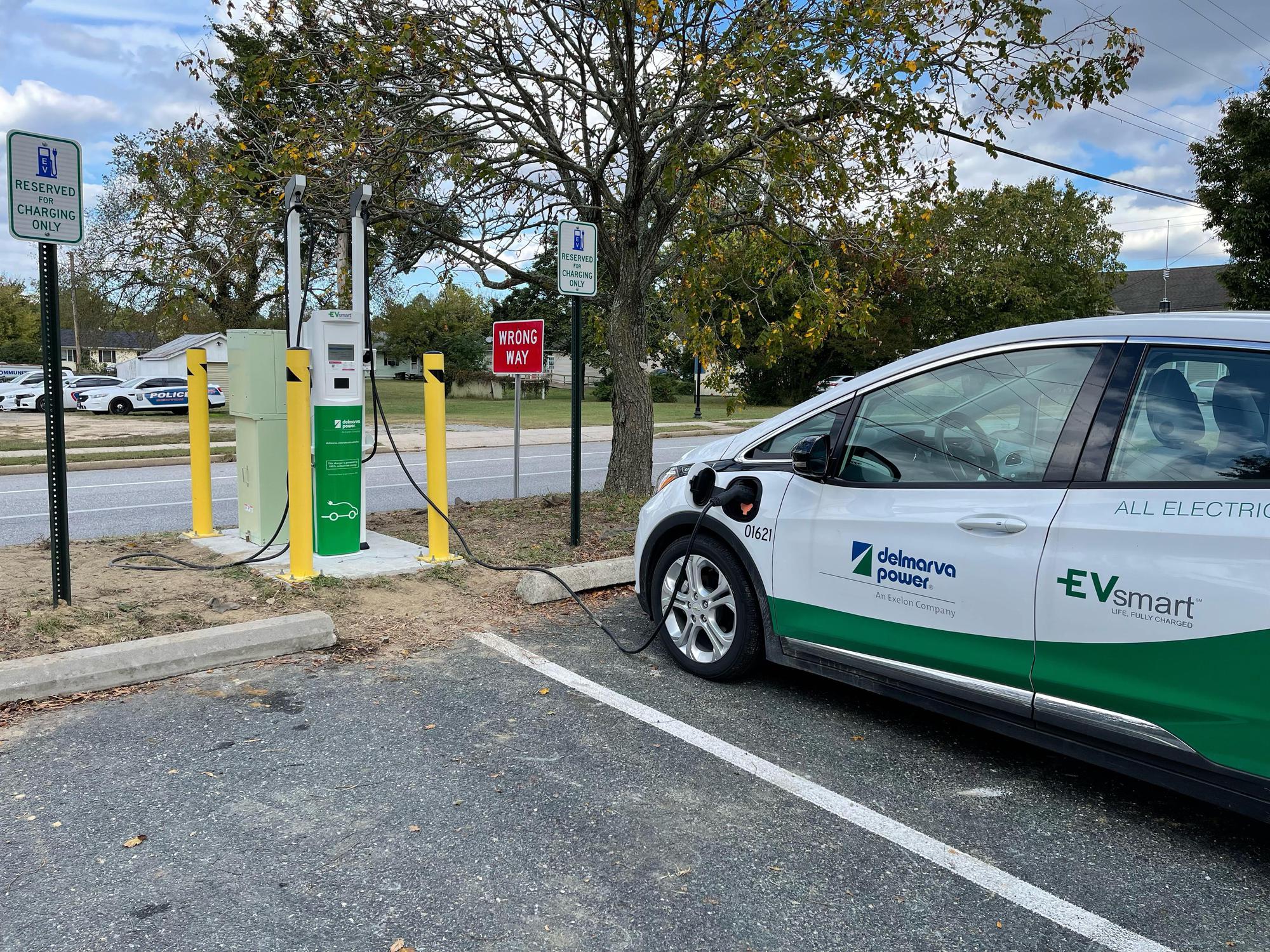 Denton Municipal Parking Lot Denton, MD EV Station