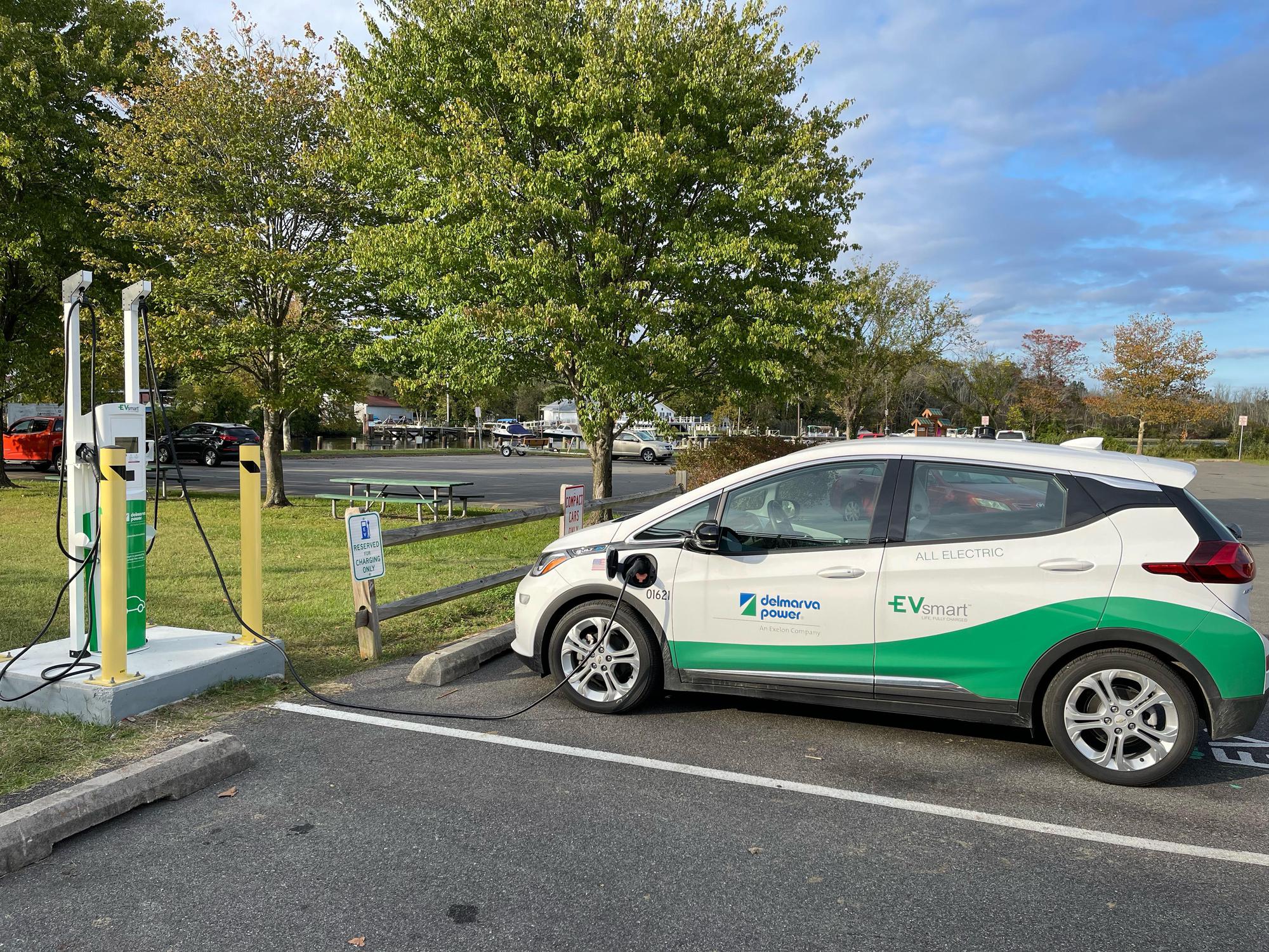Crouse Park Visitor and Heritage Center Denton, MD EV Station