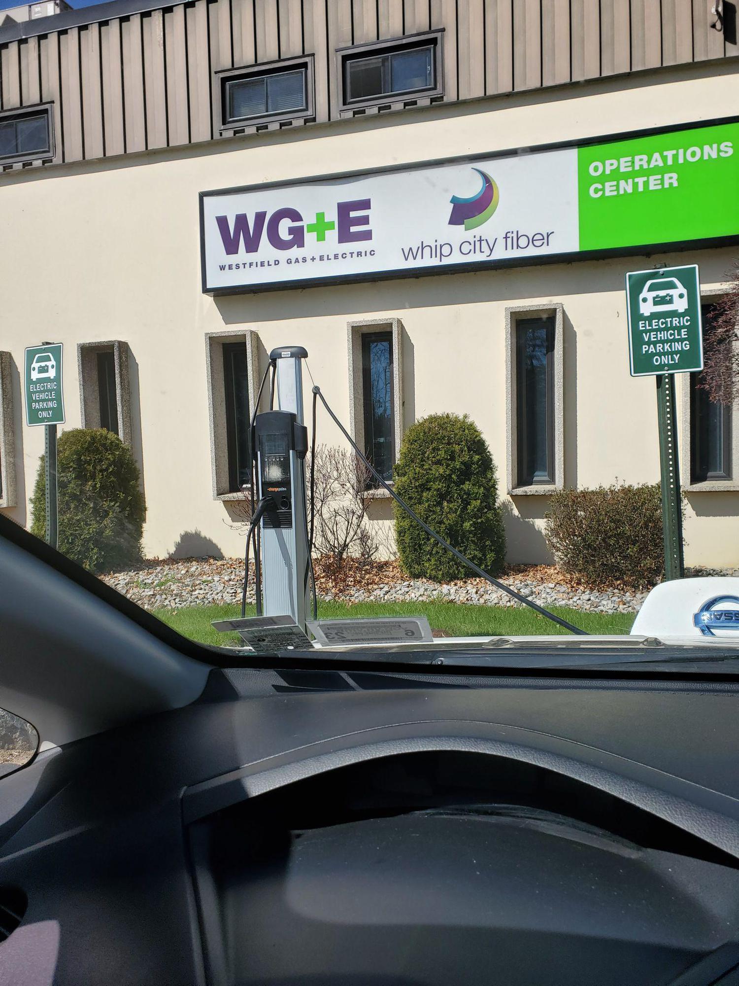 Westfield Gas / Electric Operations Center Westfield, MA EV Station