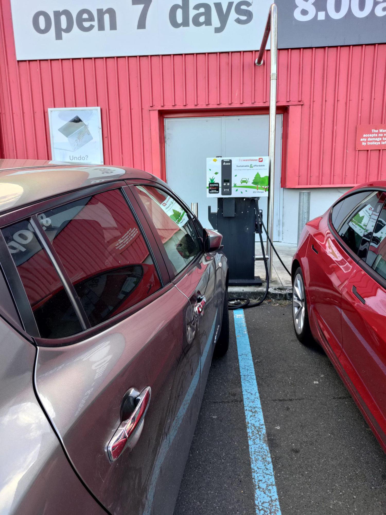 The Warehouse Kaitaia Kaitaia, Northland EV Station
