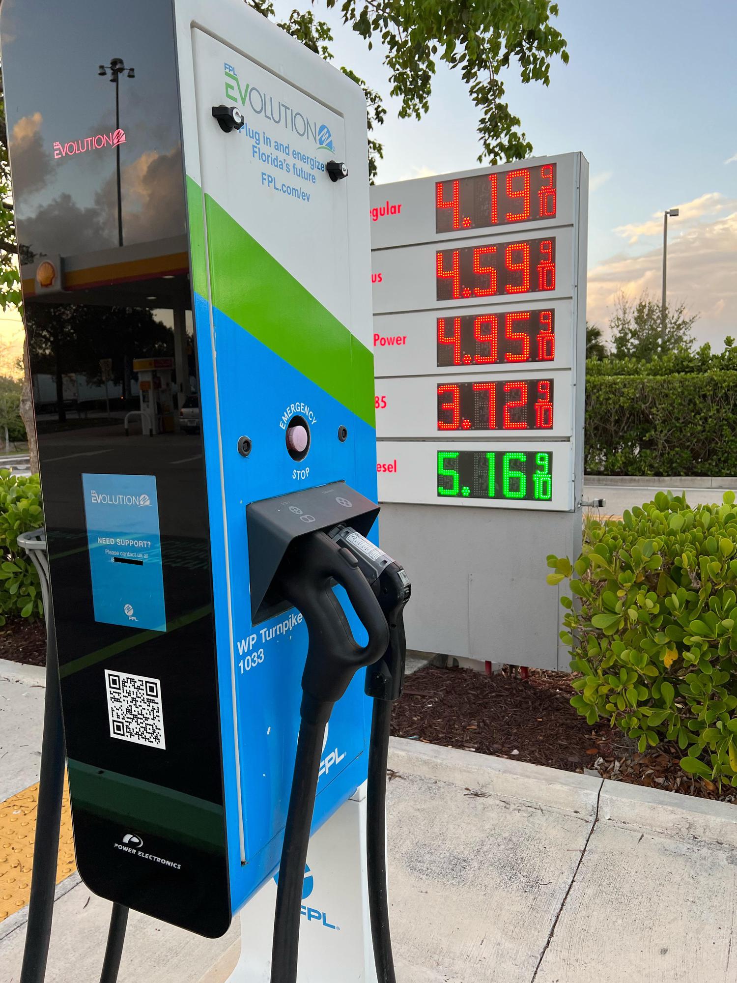 Florida Turnpike Service Plaza Supercharger 94 Florida's Turnpike