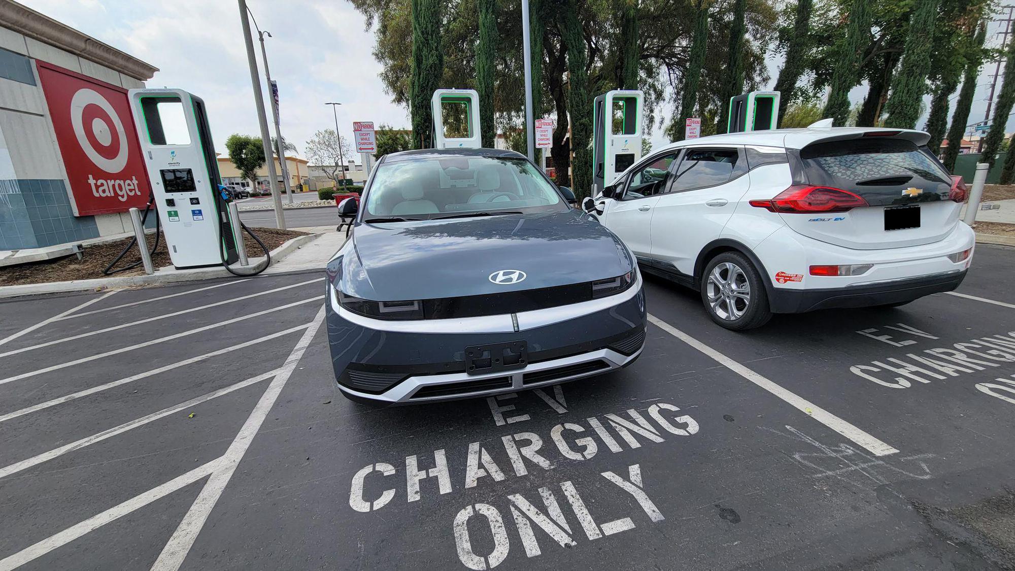 Target Baldwin Park, CA EV Station