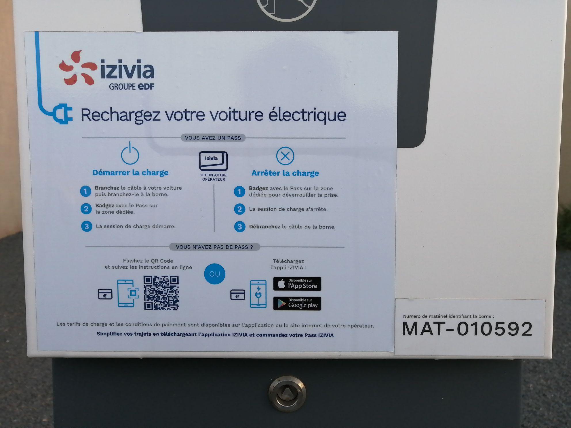 Camping Sandaya Côte de Nacre SaintAubinsurMer, Normandie EV Station