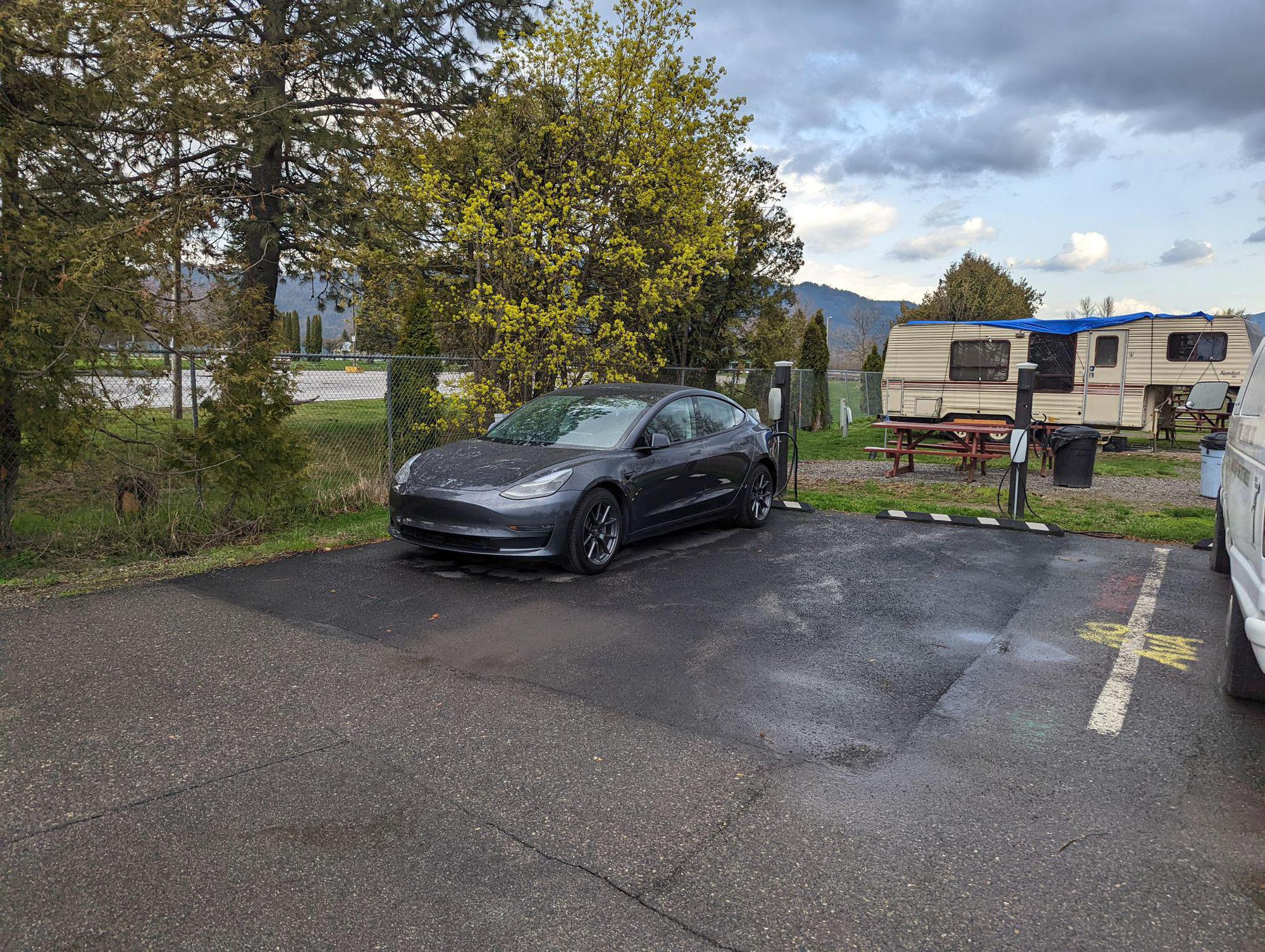 City of Sandpoint RV Park Sandpoint, ID EV Station