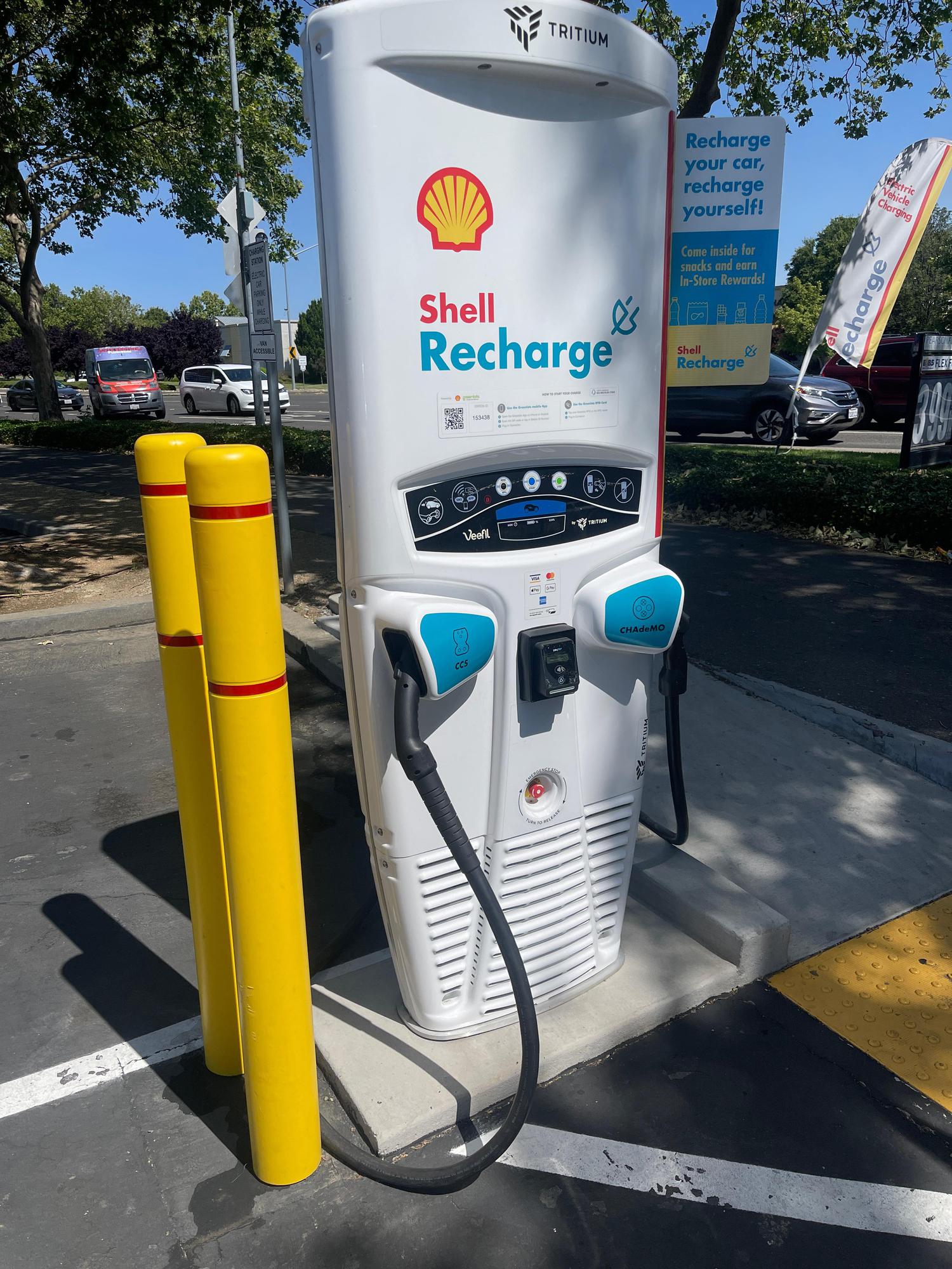 Shell Truxel Rd Sacramento, CA EV Station
