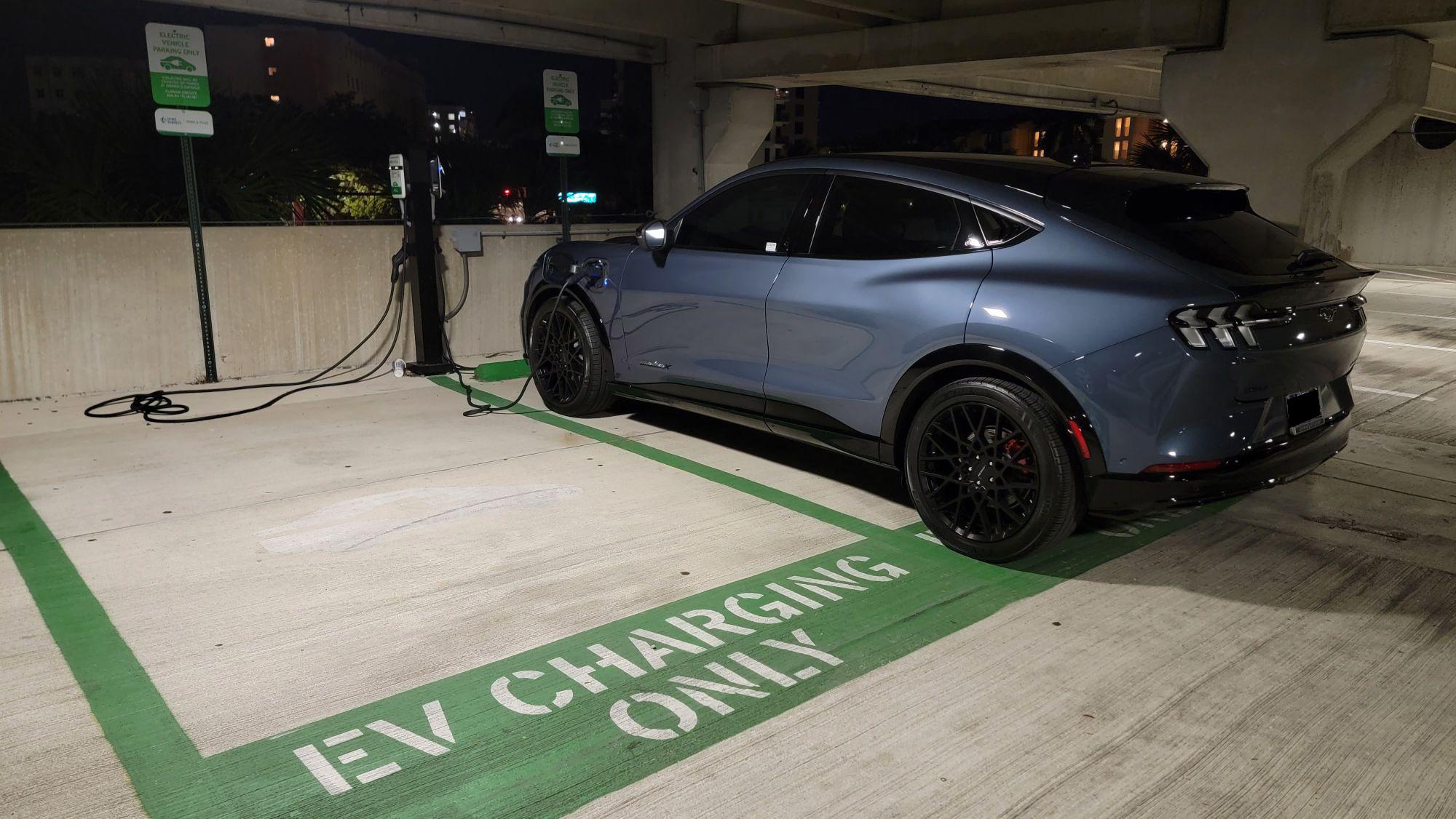 Mahaffey Theater Parking Garage St. Petersburg, FL EV Station
