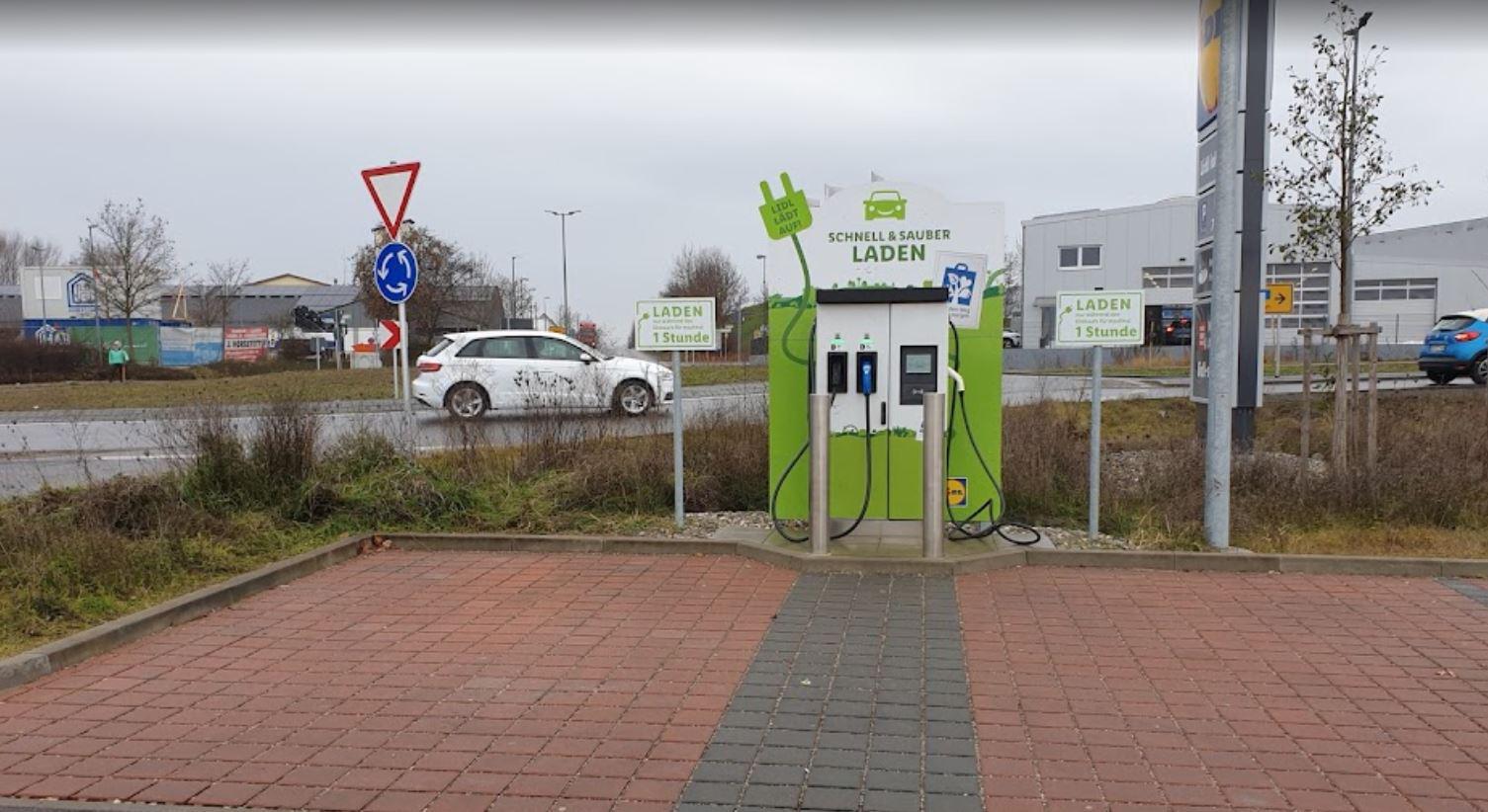 Lidl Charging Station Anzing, BY EV Station