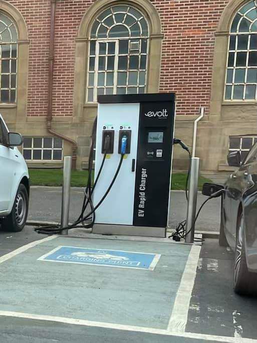 Troon Town Hall Academy Street EV Station