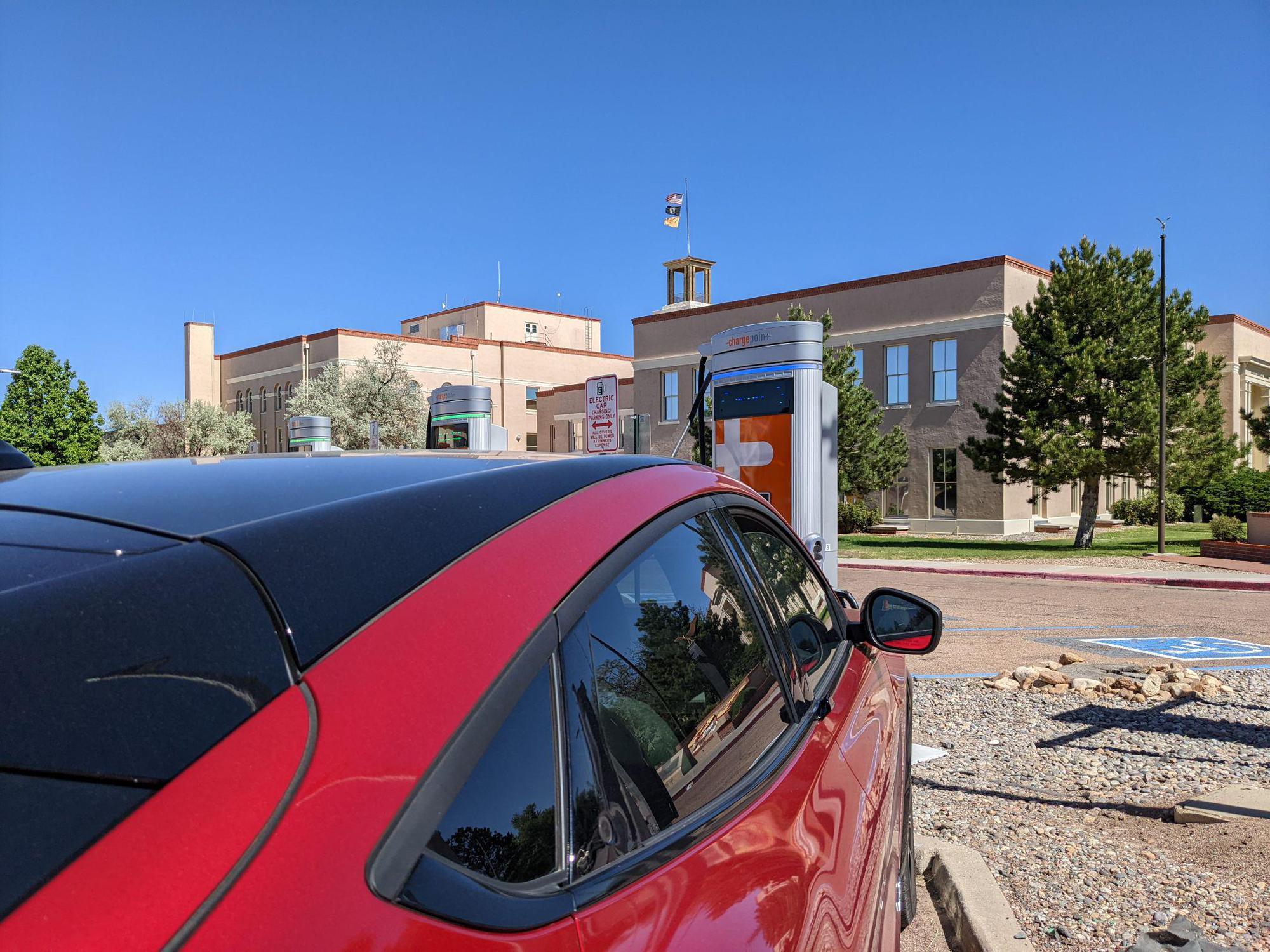New Mexico South Capitol Santa Fe, NM EV Station
