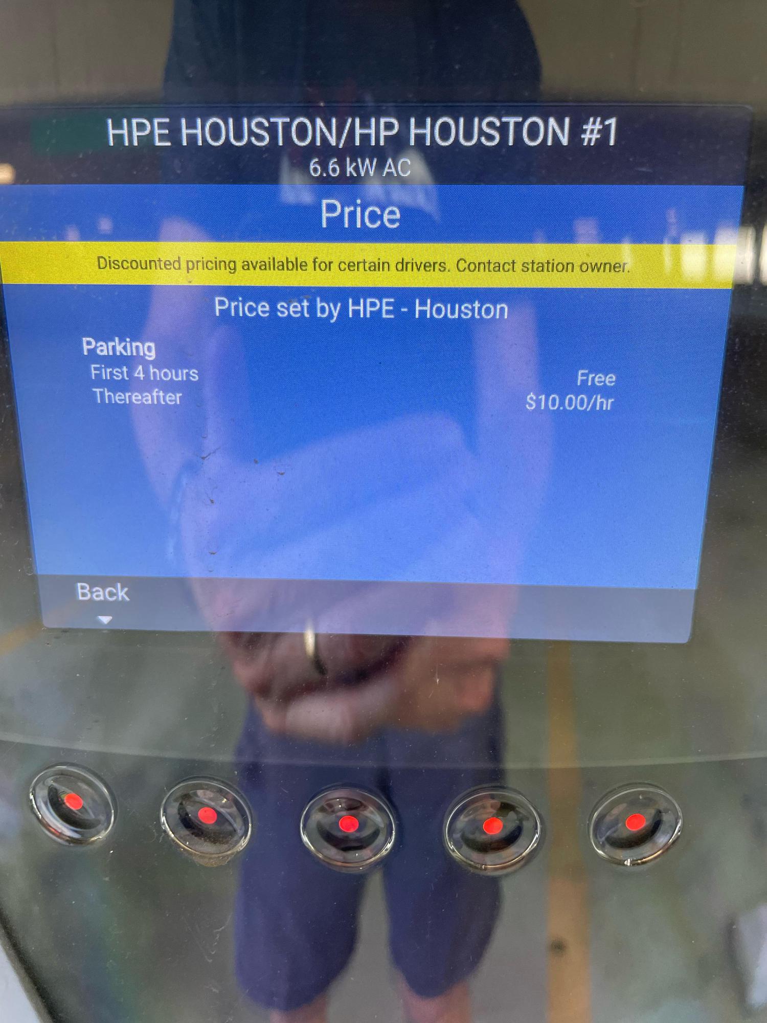 HPE Parking Garage 6 Houston, TX EV Station
