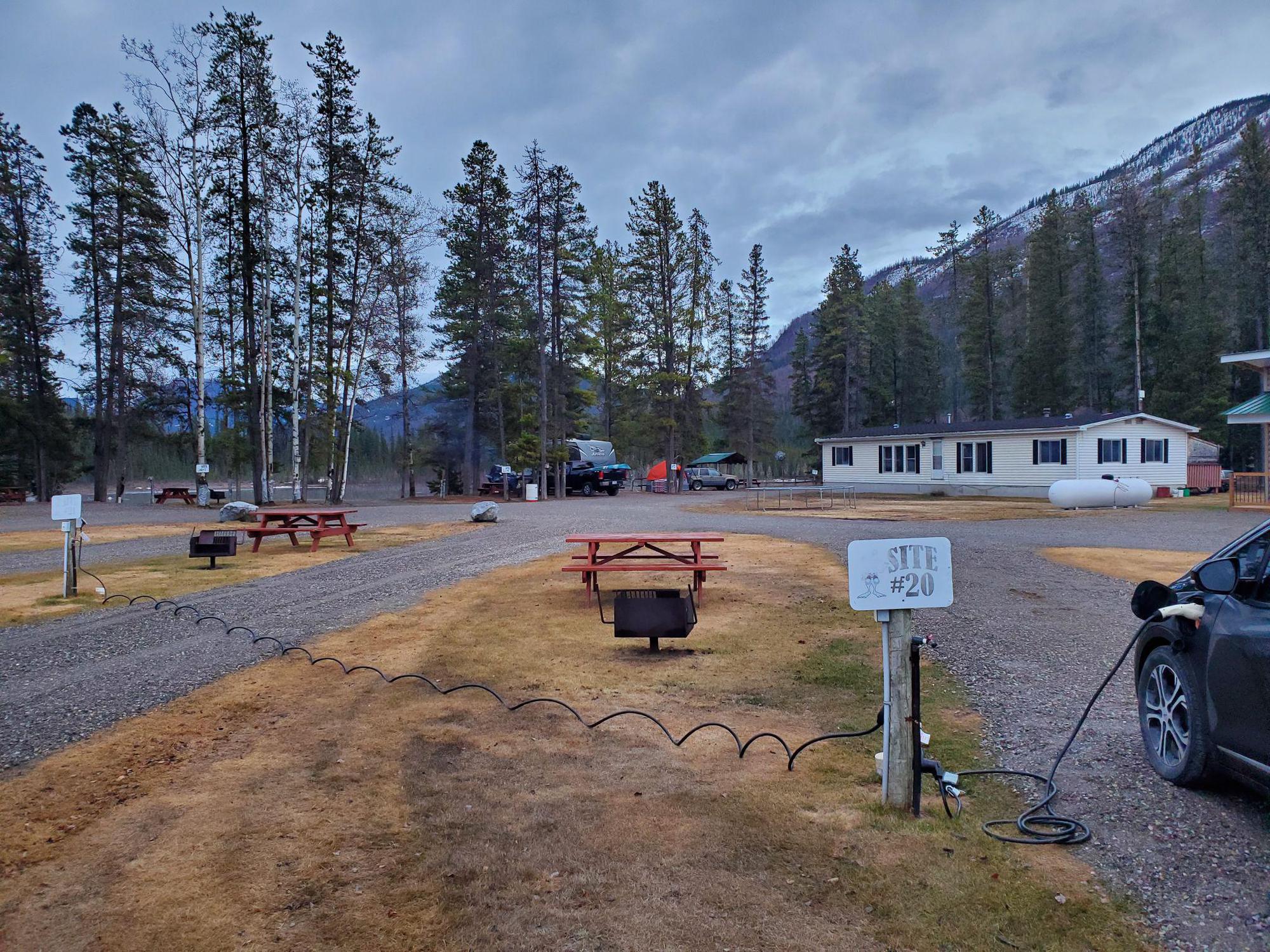 Toad River Lodge and RV Park Toad River, BC EV Station