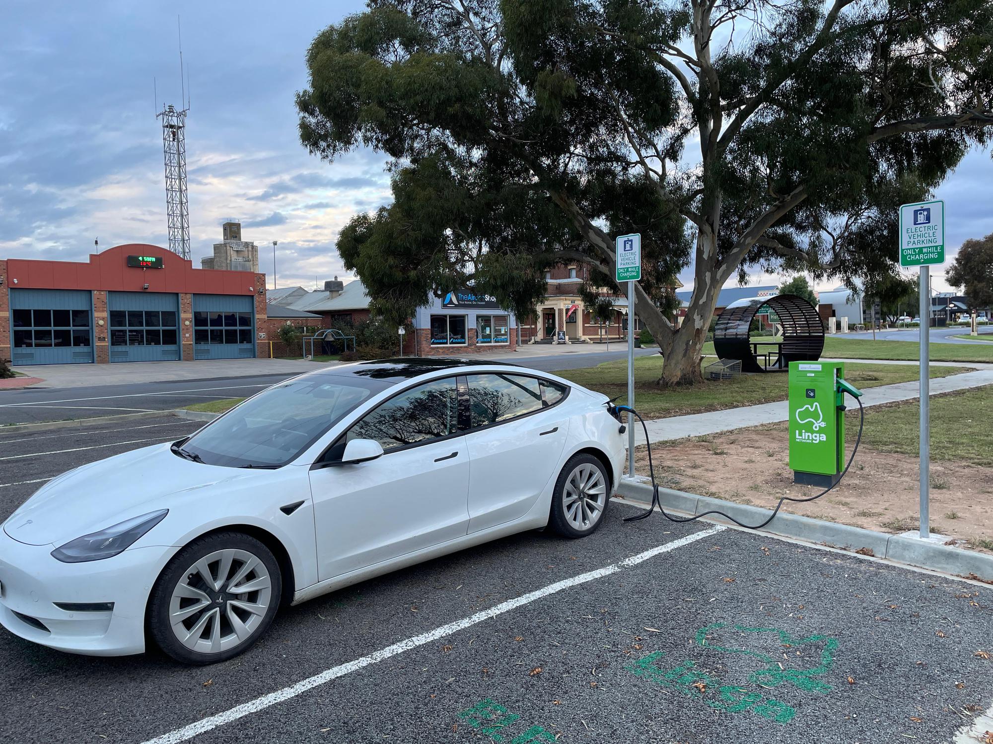 104 Nelson St Parking Nhill, VIC EV Station