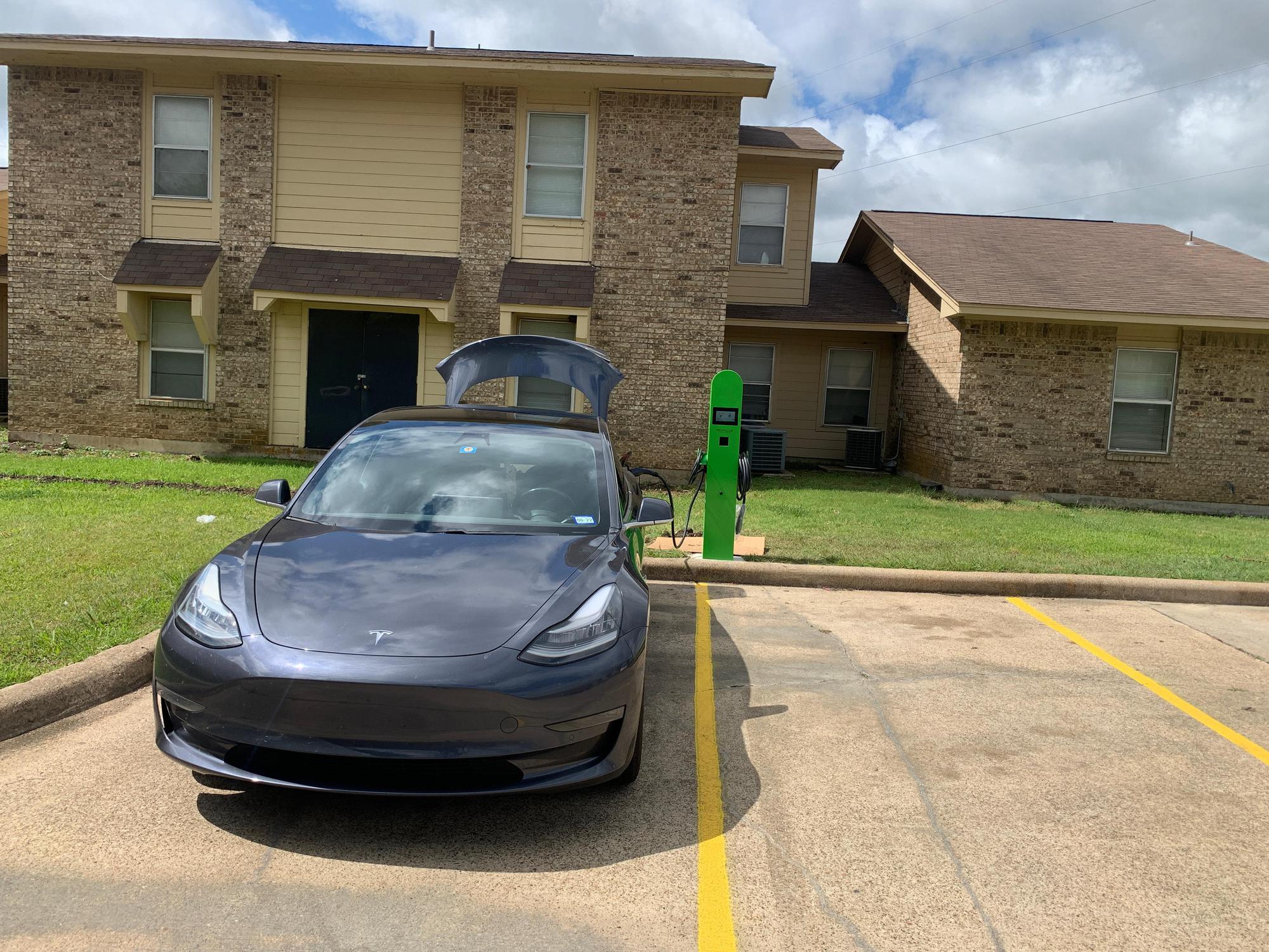 Westview Apartments Grandview, TX EV Station
