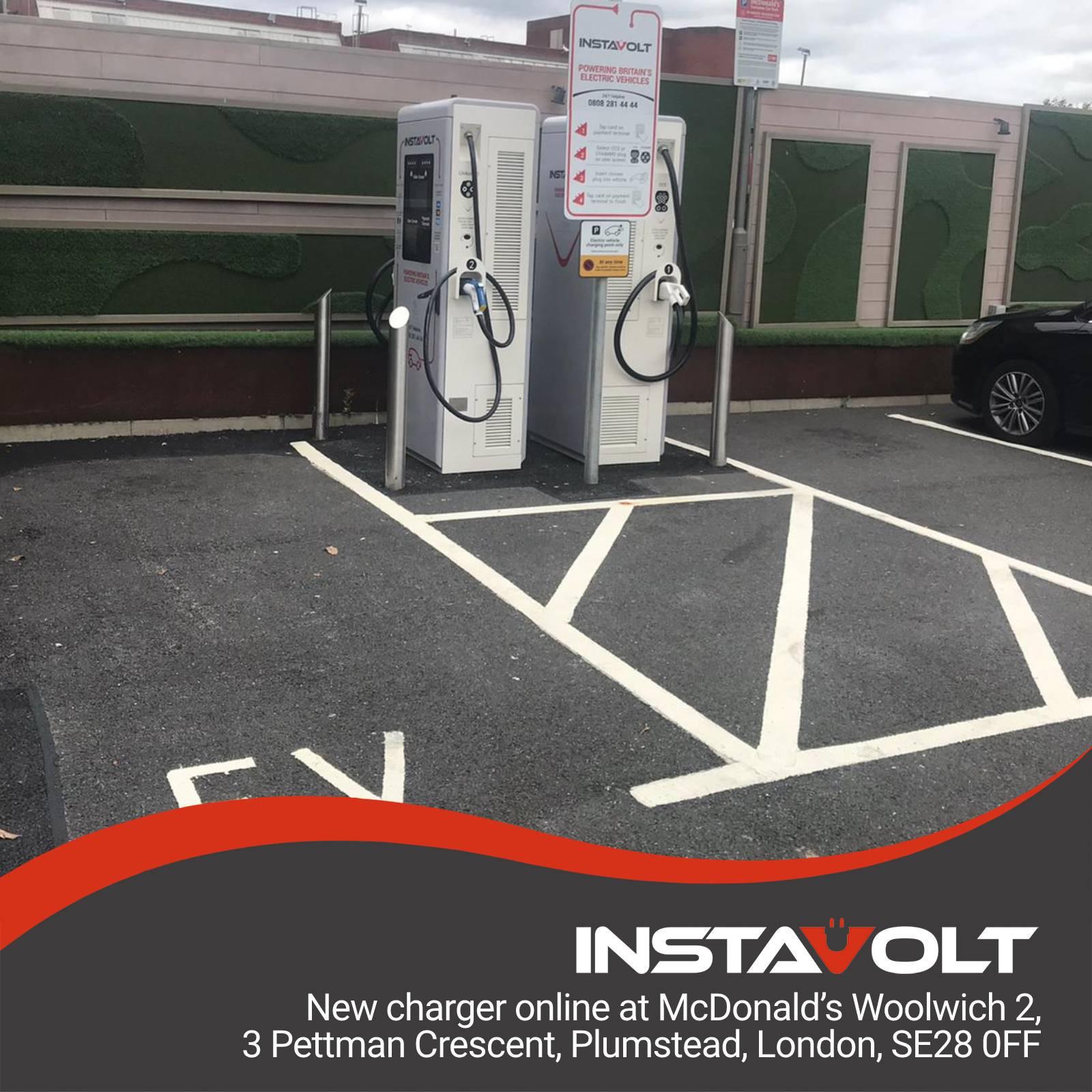 McDonald's Plumstead 3 Pettman Cres, London SE28 0FF, UK EV Station