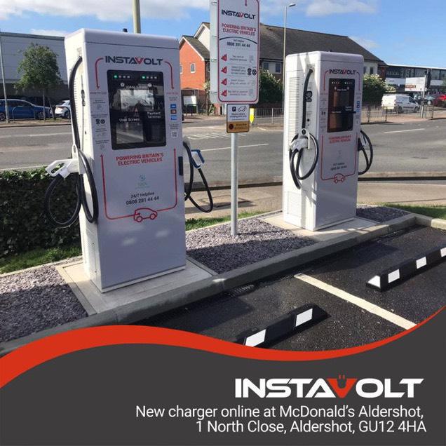 McDonald’s Aldershot 1 North Close, Aldershot, GU12 4HA, UK EV Station