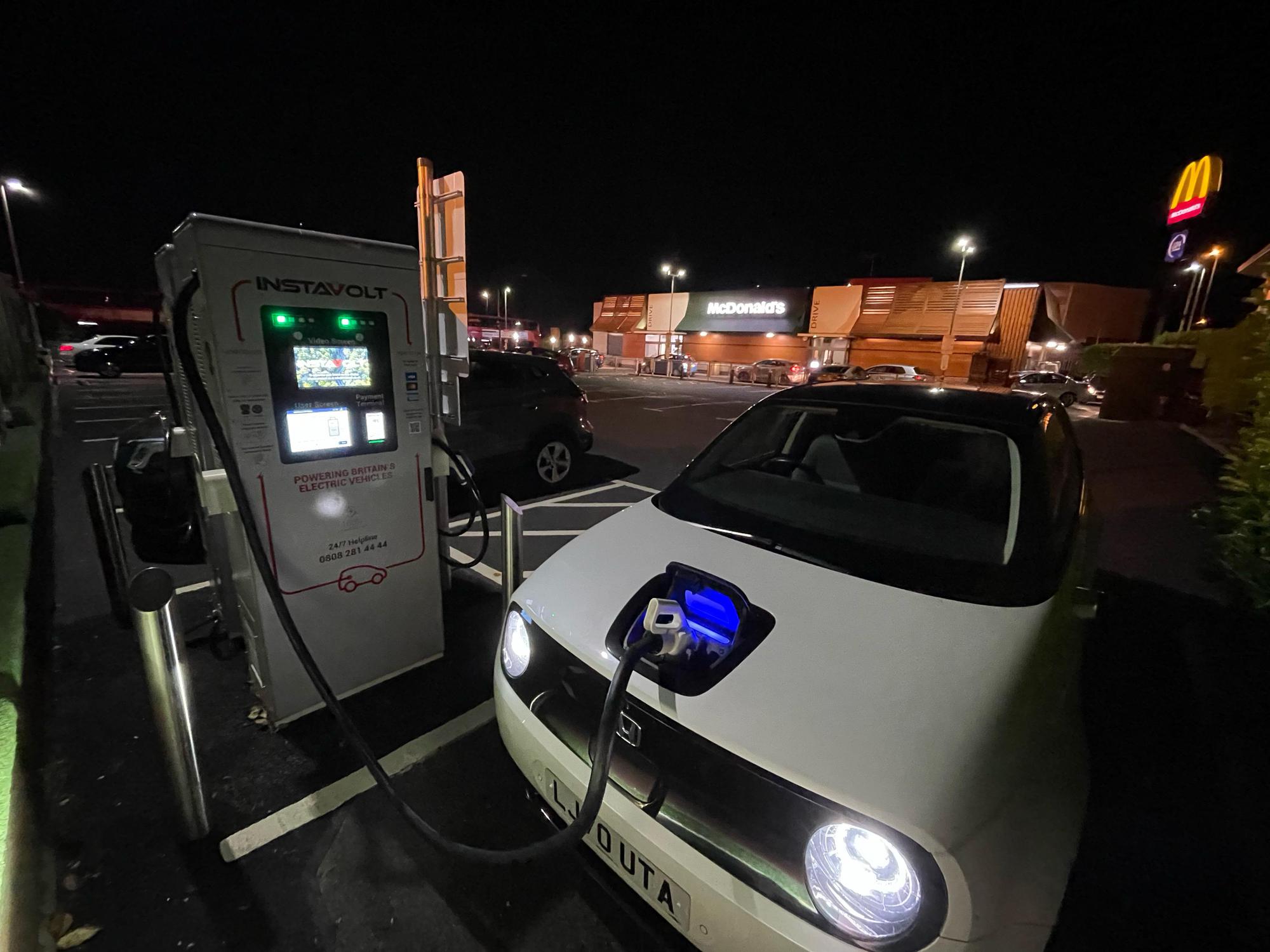 McDonald's Plumstead 3 Pettman Cres, London SE28 0FF, UK EV Station