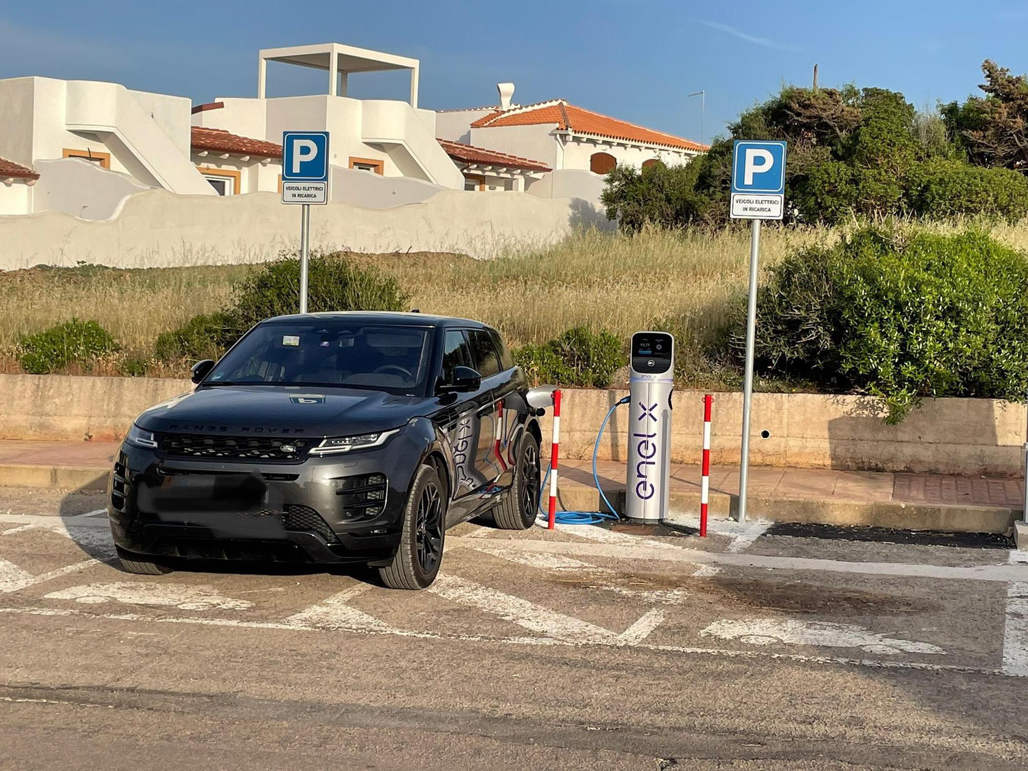 Enel X Way Italia La Ciaccia Sardegna EV Station
