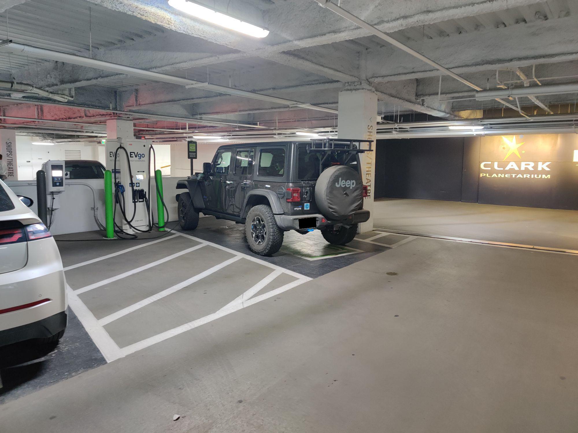 The Gateway Summer Parking Salt Lake City, UT EV Station