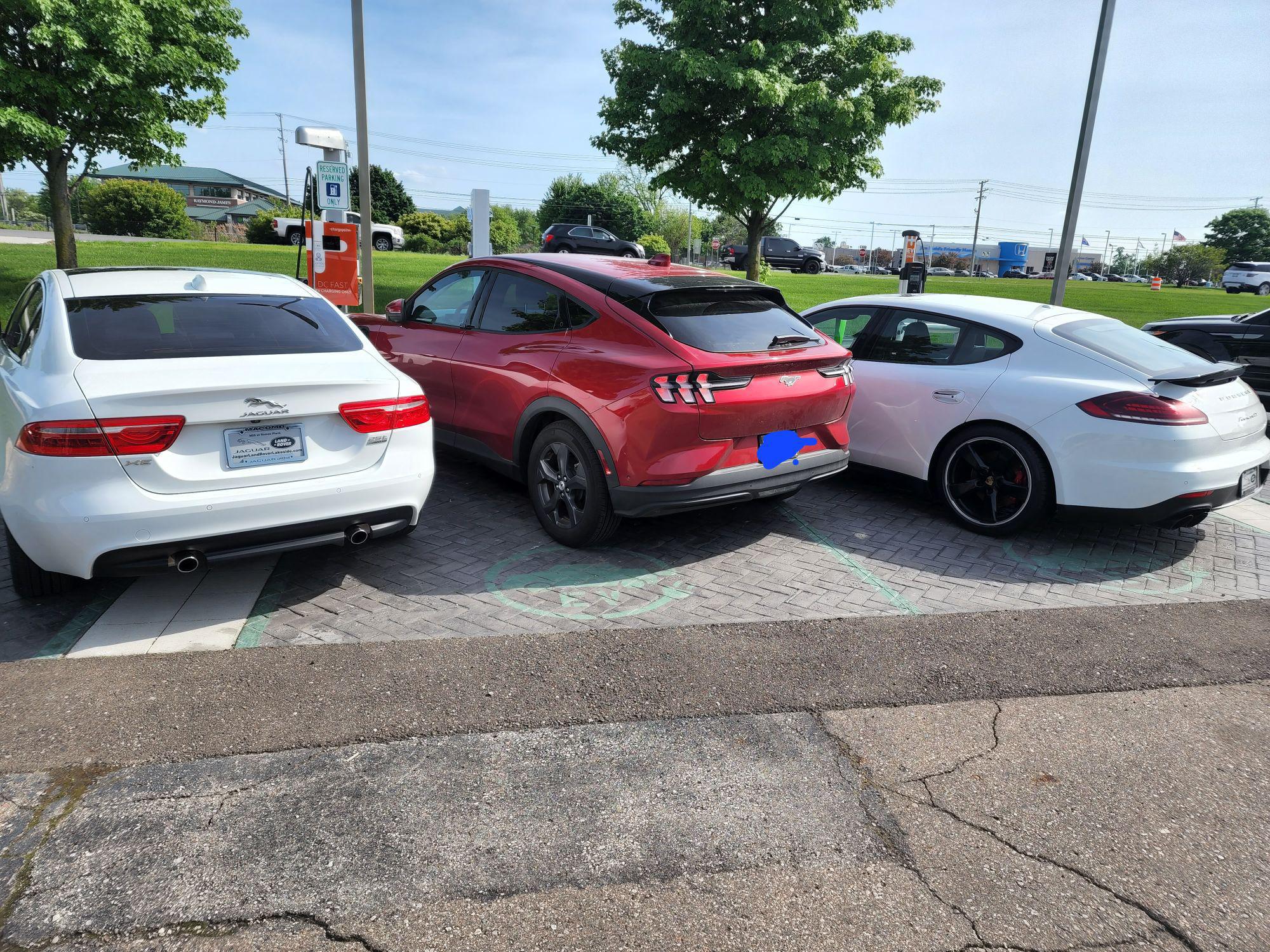 Jaguar Land Rover Lakeside MI EV Station