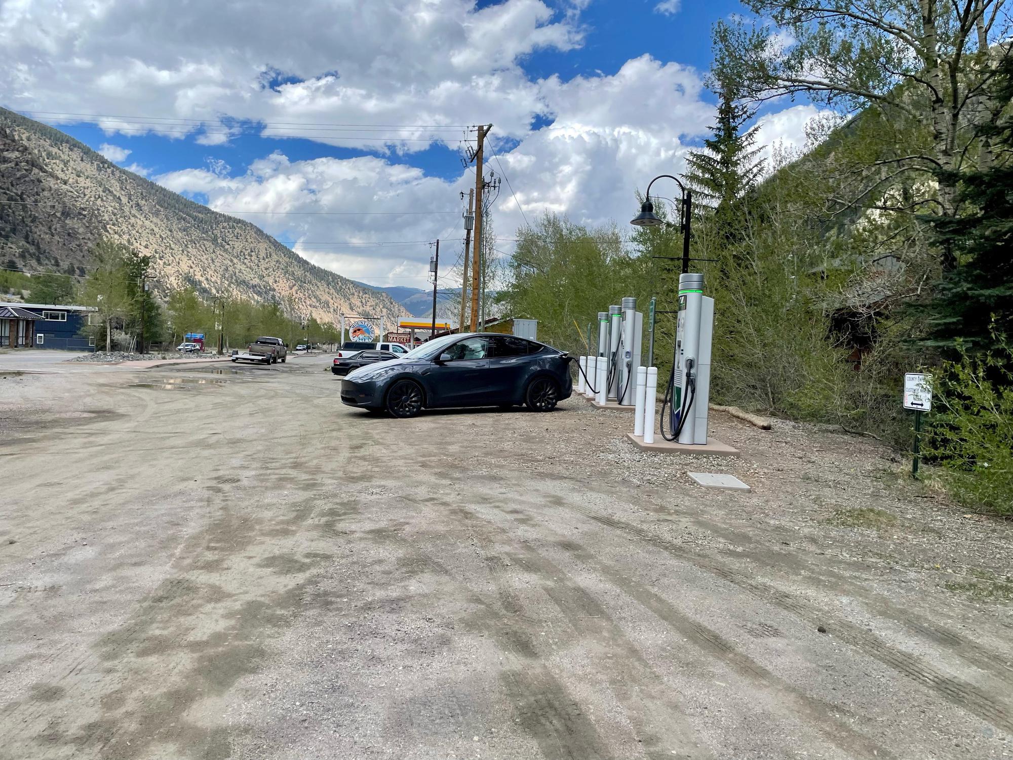 Annex Parking Lot CO EV Station