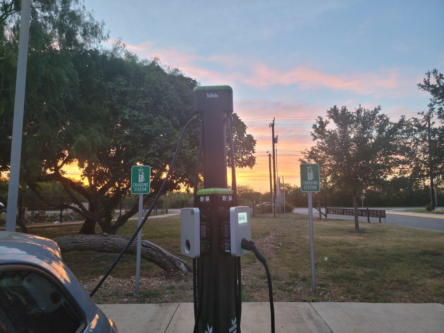 Pearsall Park San Antonio, TX EV Station
