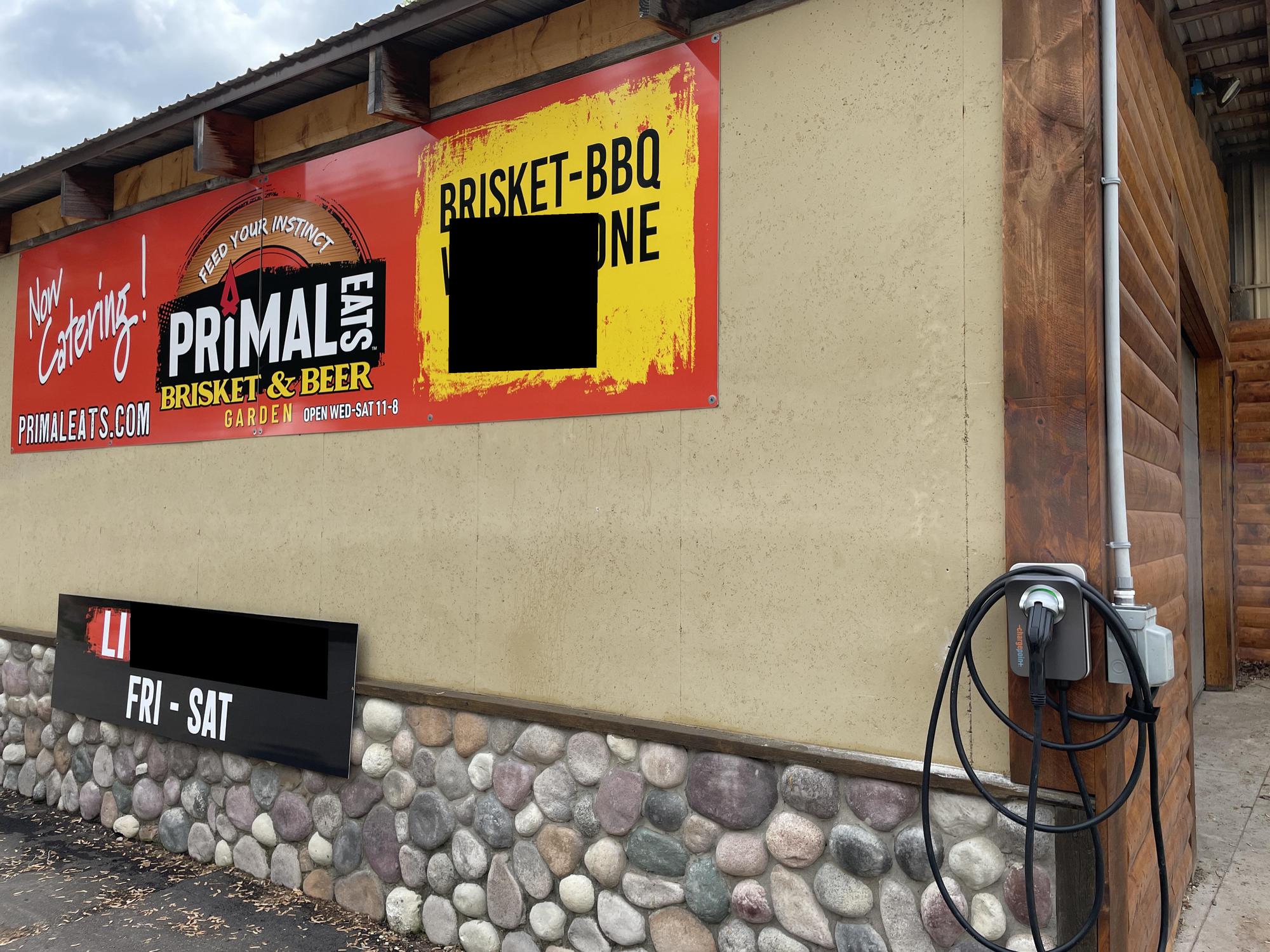 Primal Eats Gillett, WI EV Station