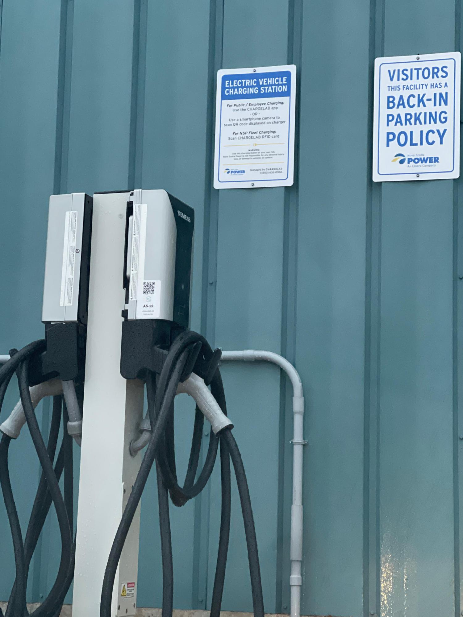 Nova Scotia Power Truro Depot Truro, NS EV Station