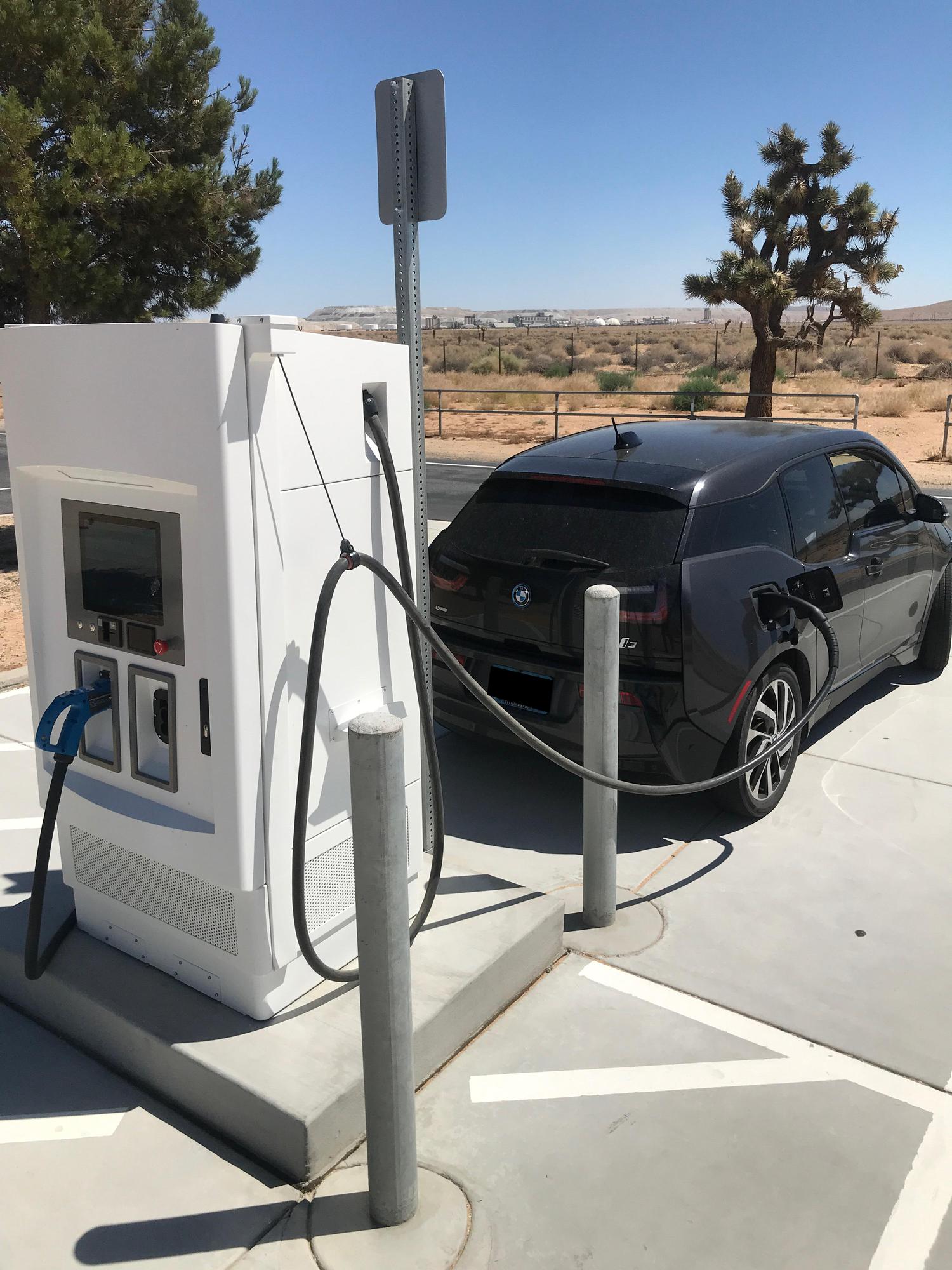 Boron Rest Area Westbound Boron, CA EV Station
