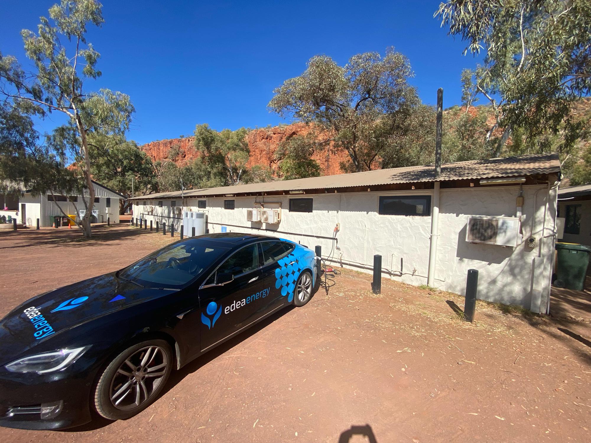 Glen Helen Lodge Mount Zeil, NT EV Station