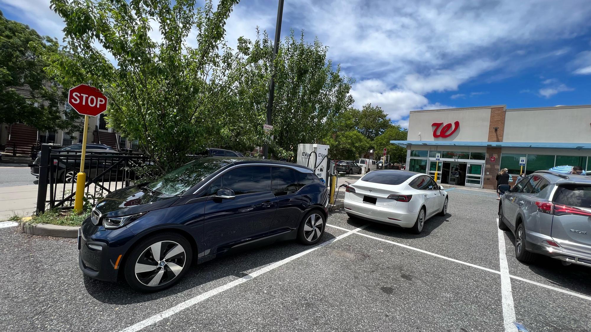 Walgreens (1) 589 Prospect Ave, Brooklyn, NY 11215, USA EV Station