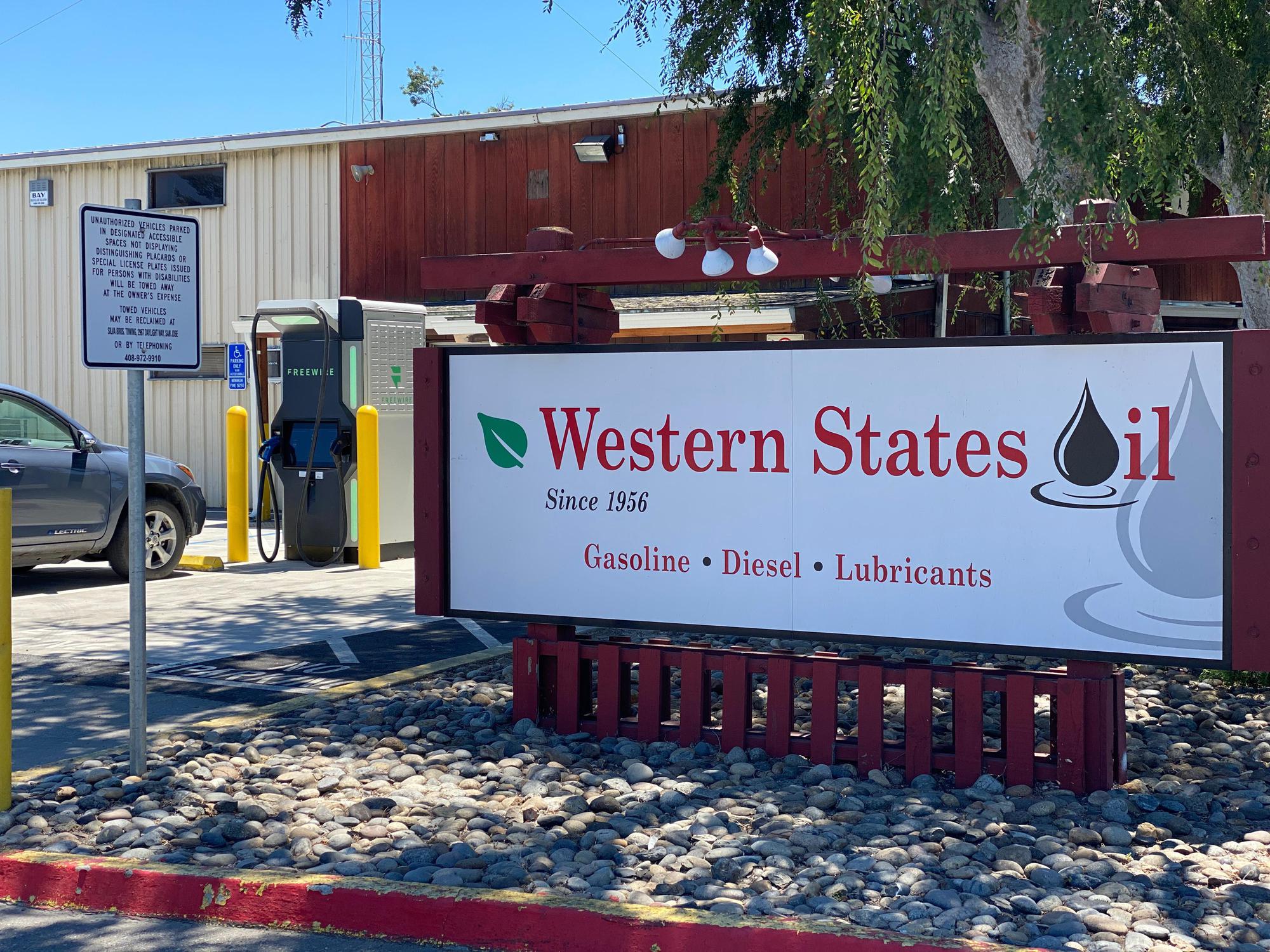 Western States Oil San Jose, CA EV Station