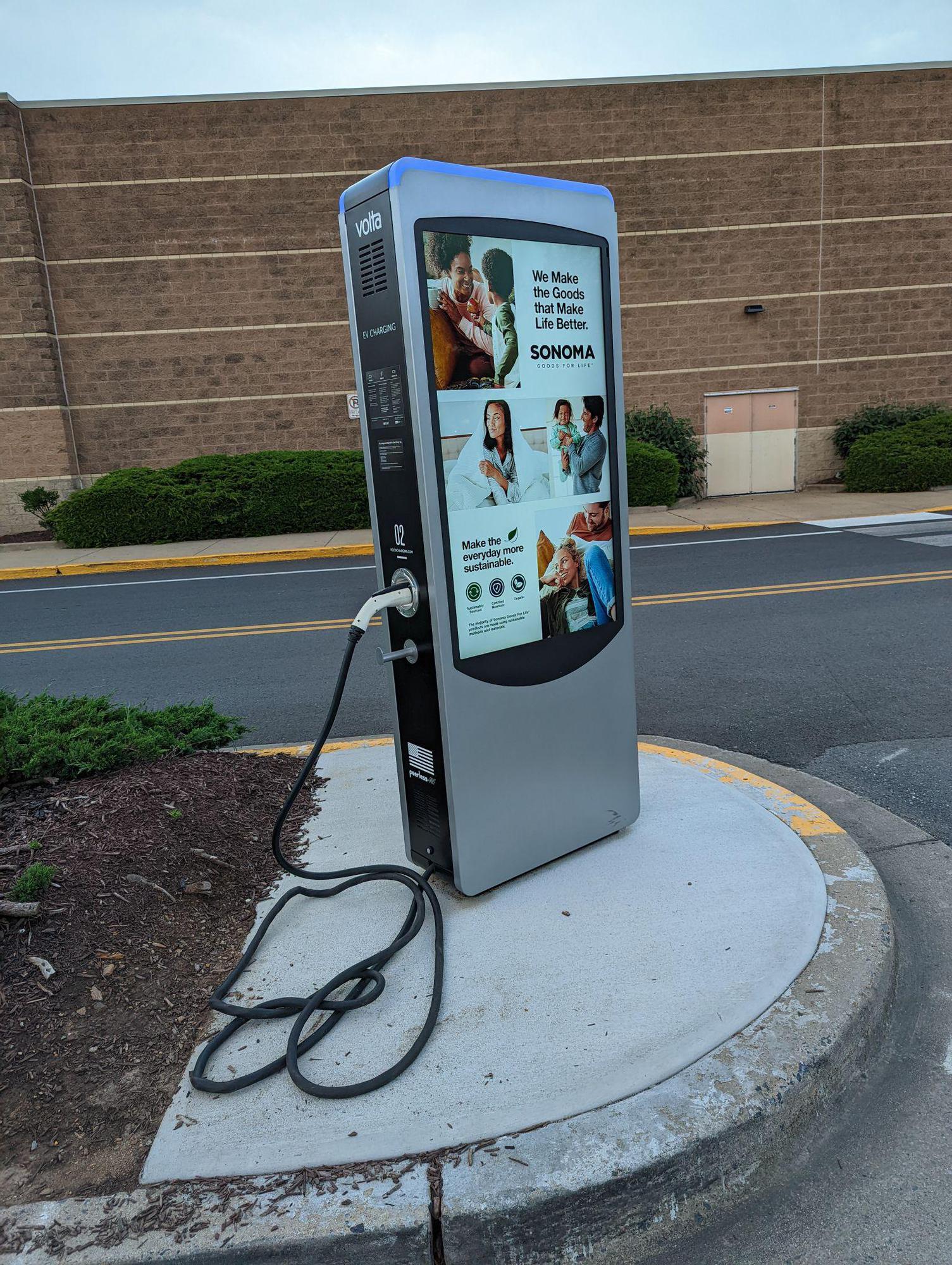 Milestone Shopping Center Kohl's Germantown, MD EV Station