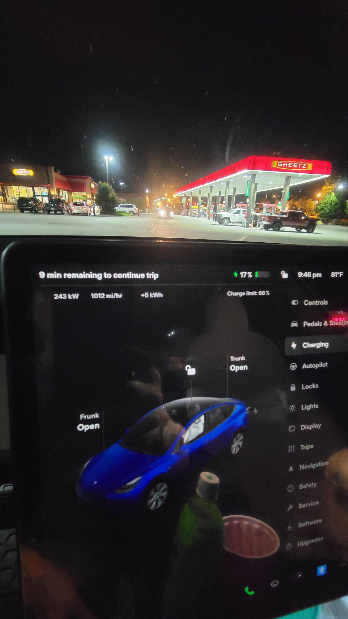 Sheetz Bristol, VA EV Station