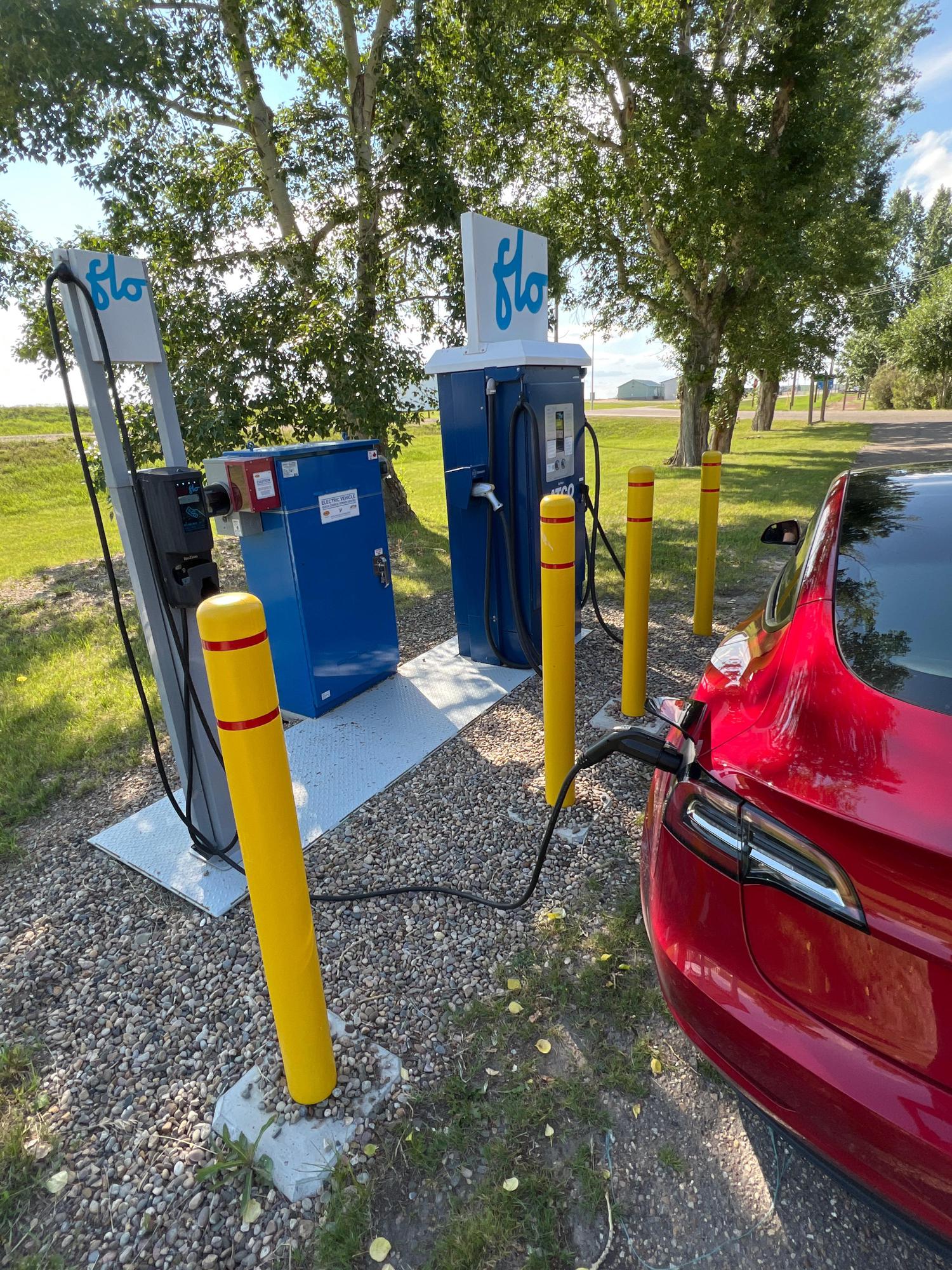 Milk River Rest Area & Campground Milk River, AB EV Station