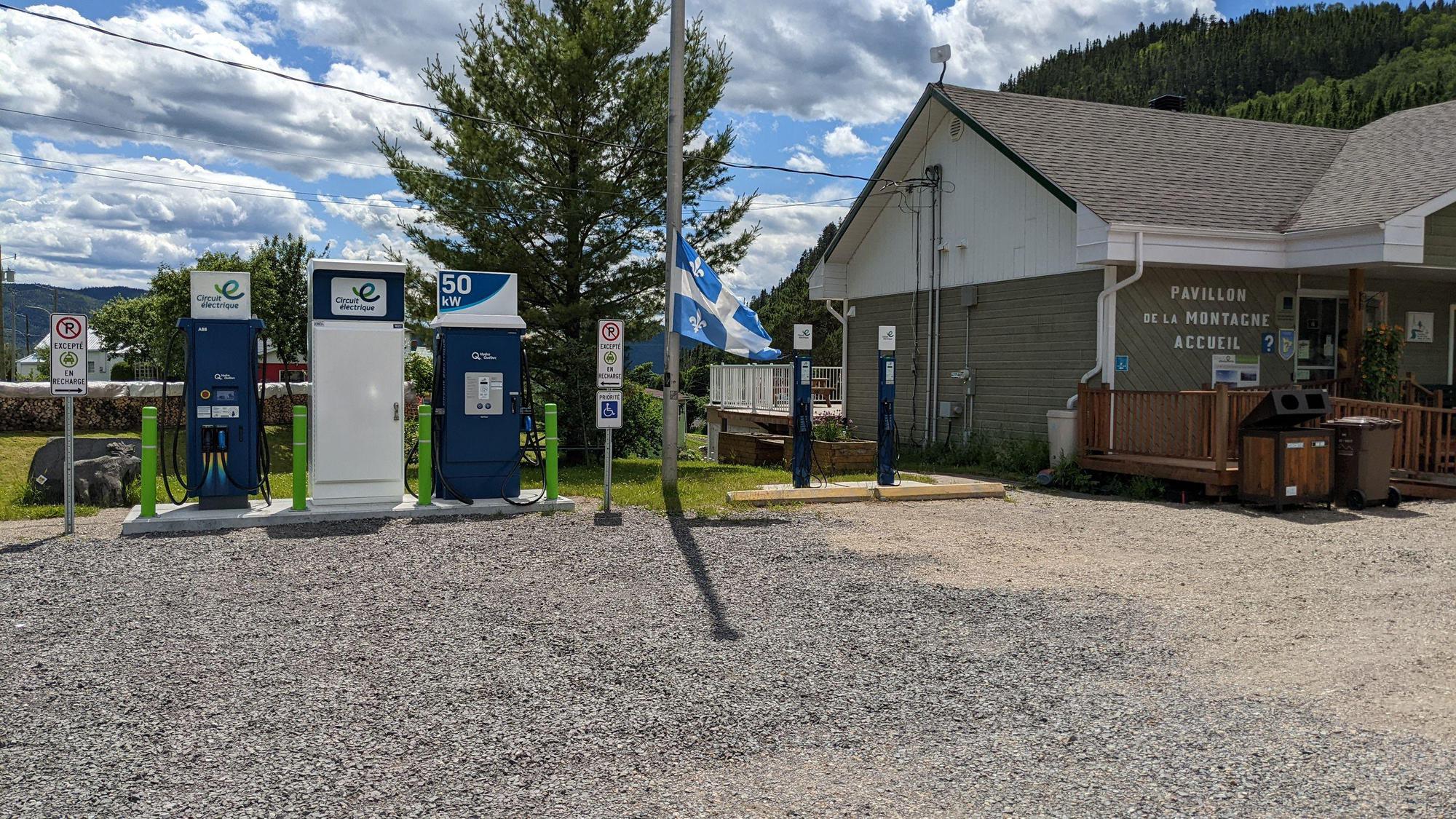 Office du Tourisme de Sainte Rose du Nord SainteRoseduNord, QC EV Station
