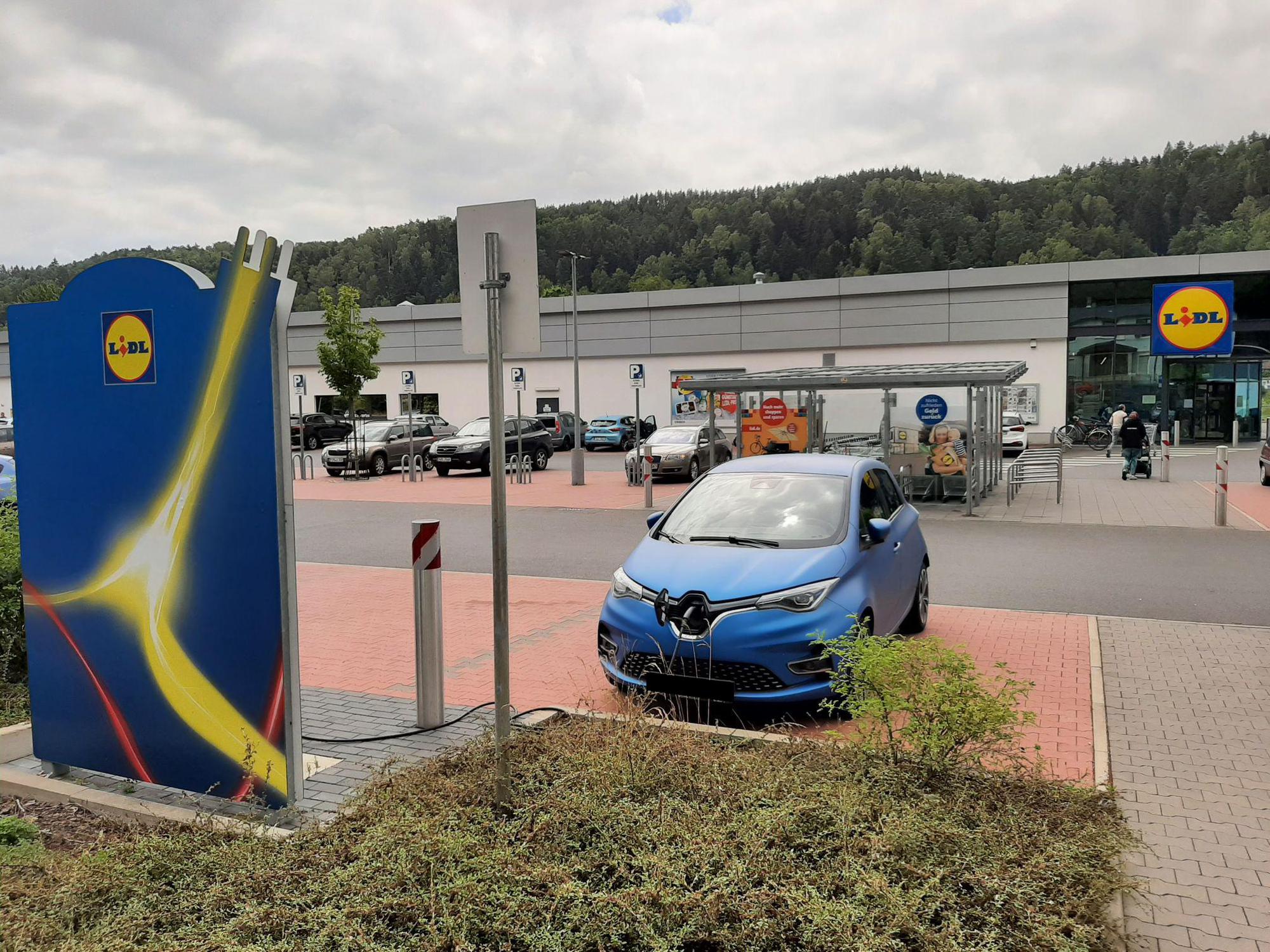 Lidl Bad Schandau, SN EV Station