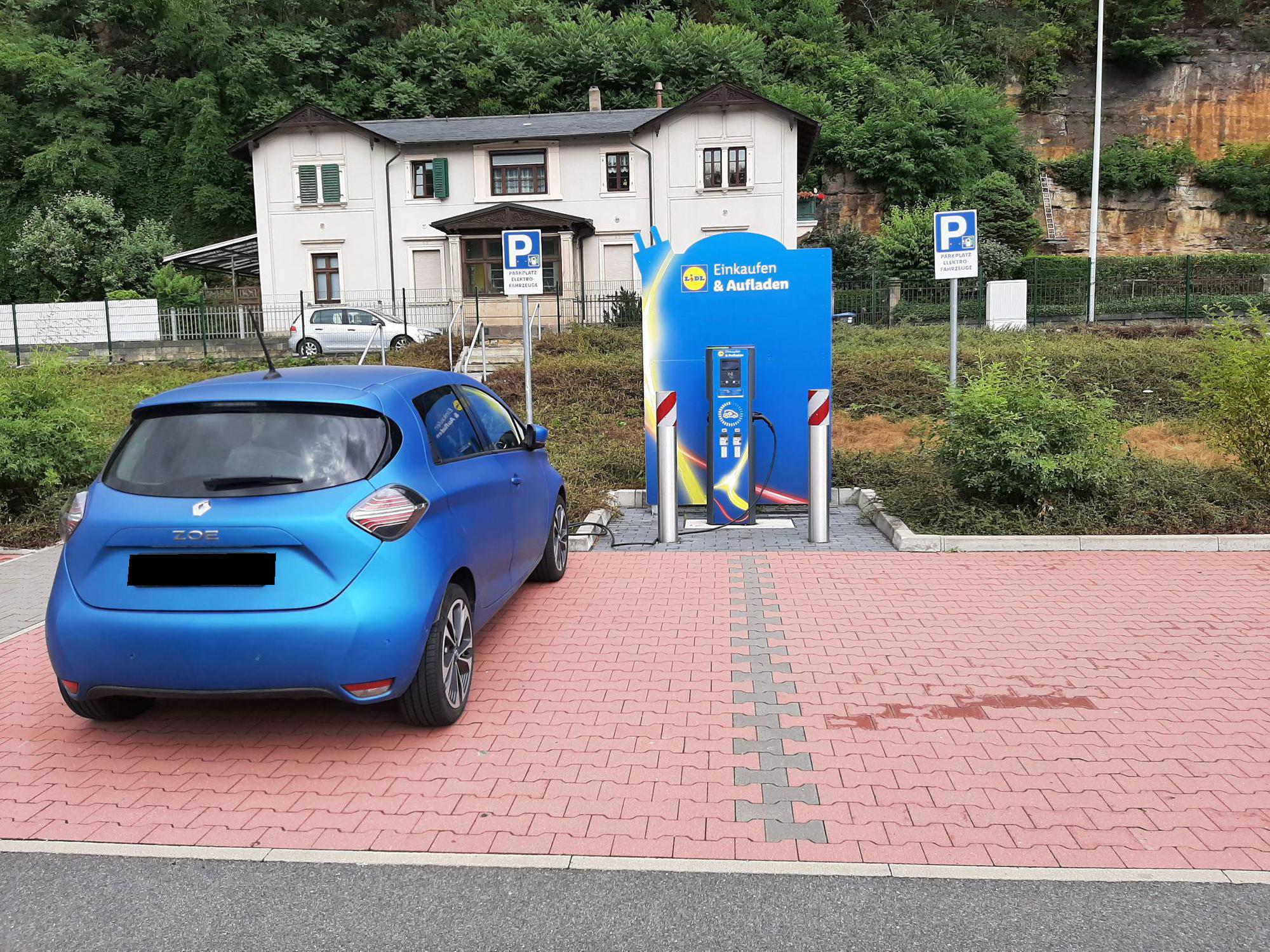 Lidl Bad Schandau, SN EV Station